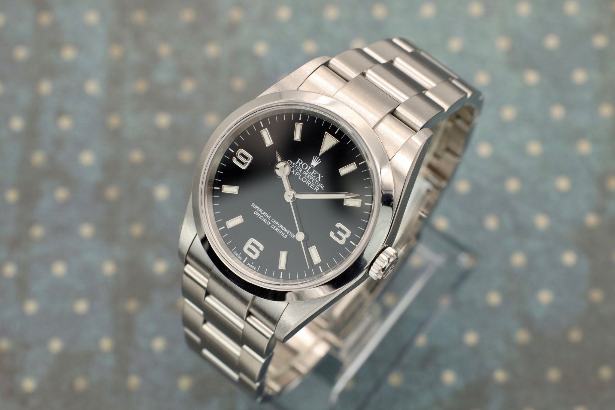 2002 Rolex Explorer I Ref. 114270 | Mint | Box and Papers - Sierra Time Co