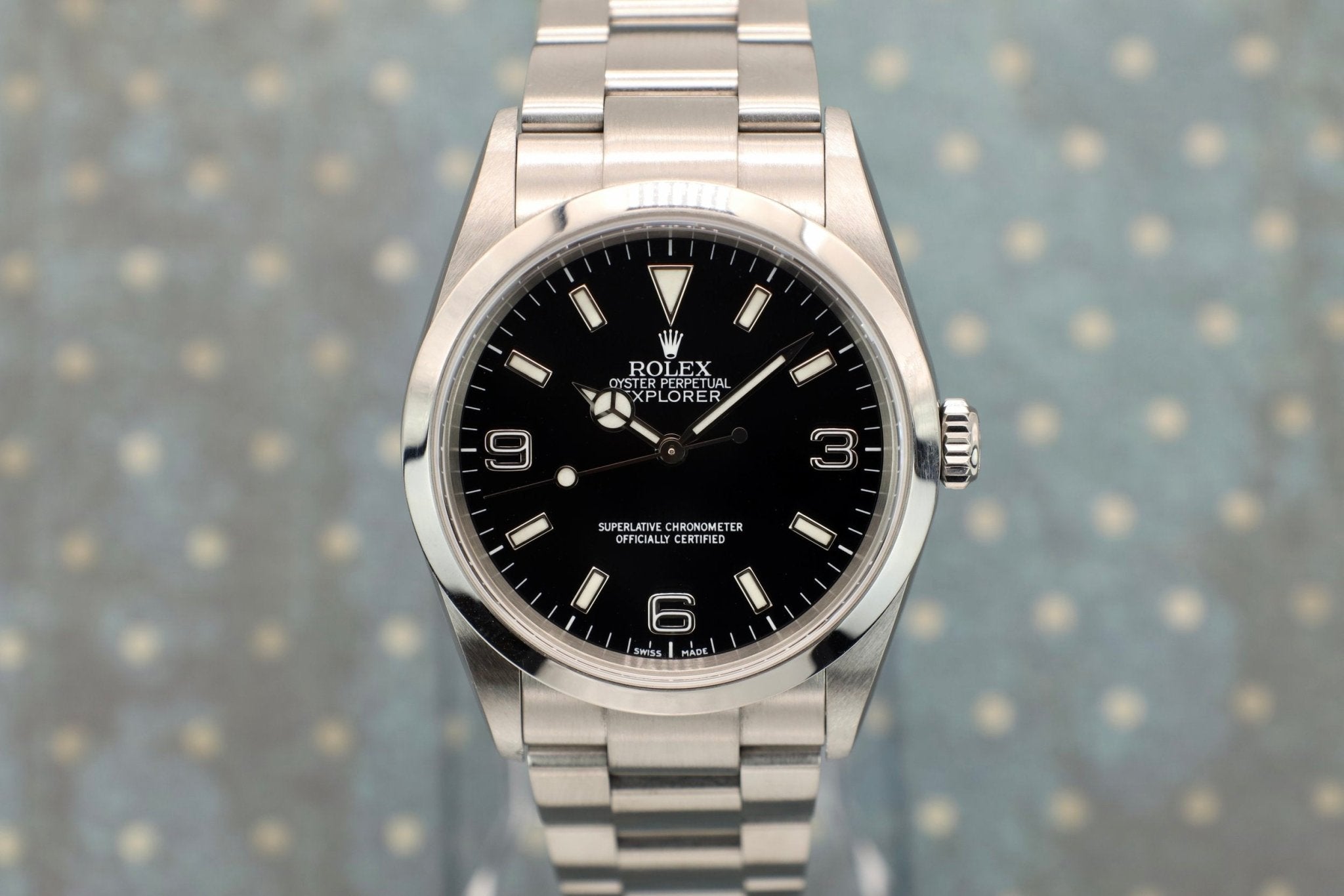 2002 Rolex Explorer I Ref. 114270 | Mint | Box and Papers - Sierra Time Co