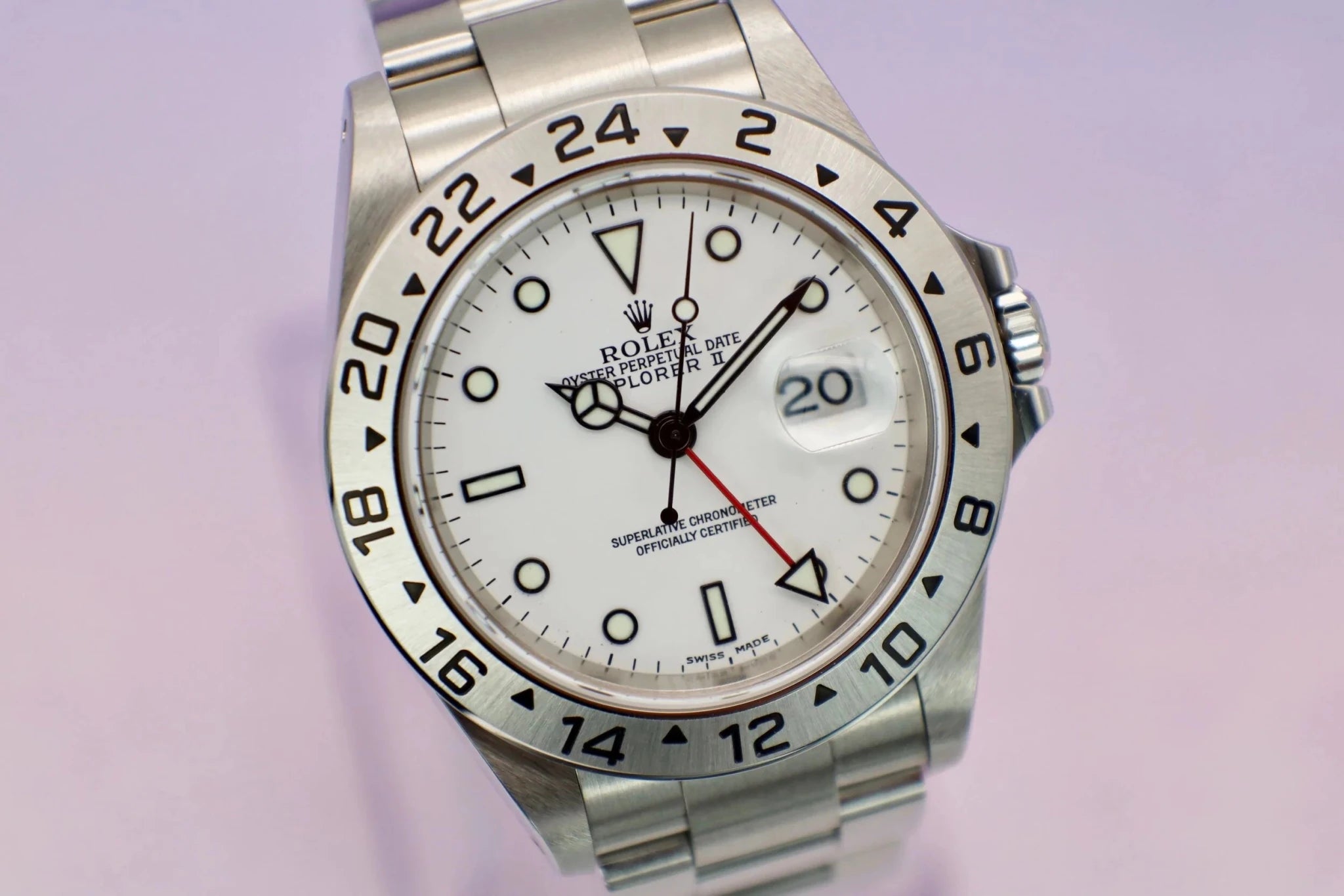 2002 Rolex Explorer II Polar Ref. 16570 | Papers | Mint Condition - Sierra Time Co