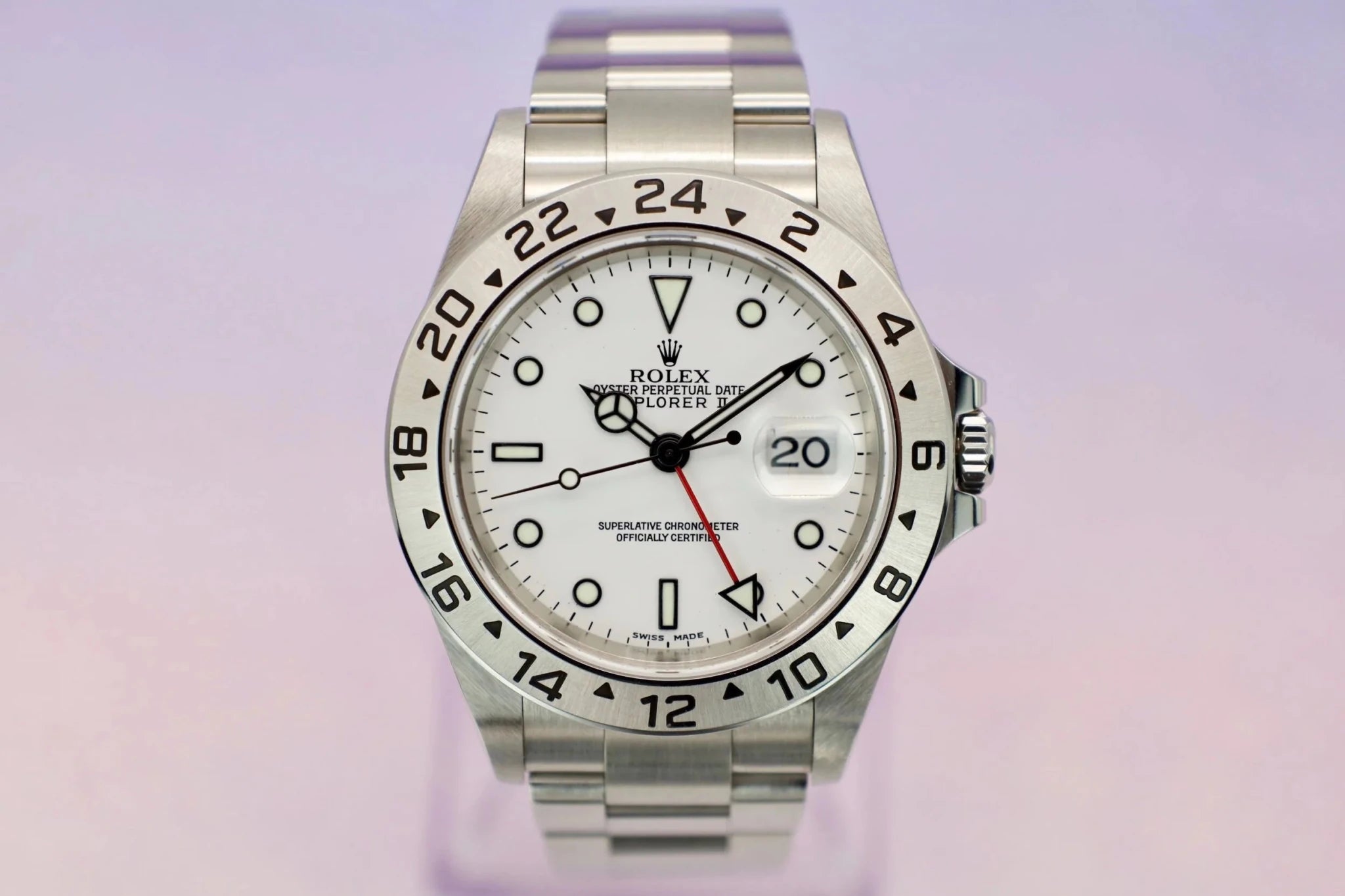 2002 Rolex Explorer II Polar Ref. 16570 | Papers | Mint Condition - Sierra Time Co