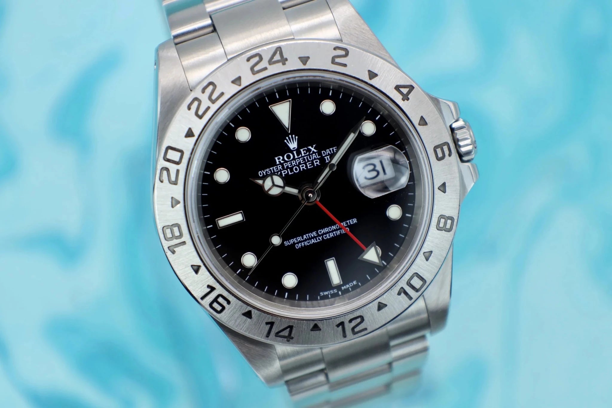 2002 Rolex Explorer II Ref. 16570 - Sierra Time Co