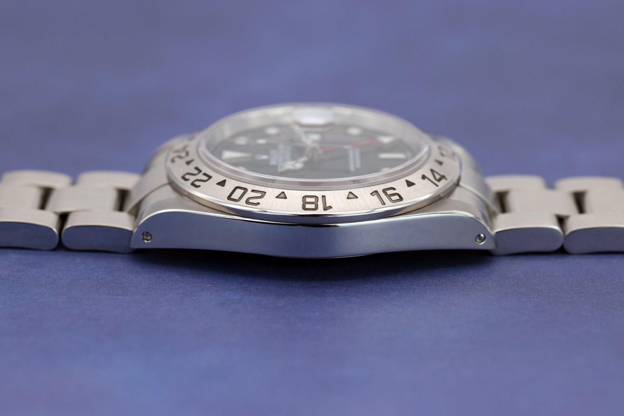 2002 Rolex Explorer II Ref. 16570 Black Dial | Box and Papers - Sierra Time Co