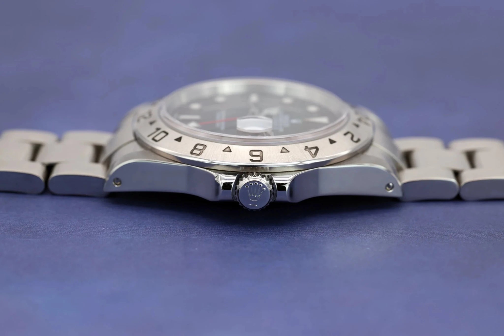 2002 Rolex Explorer II Ref. 16570 Black Dial | Box and Papers - Sierra Time Co