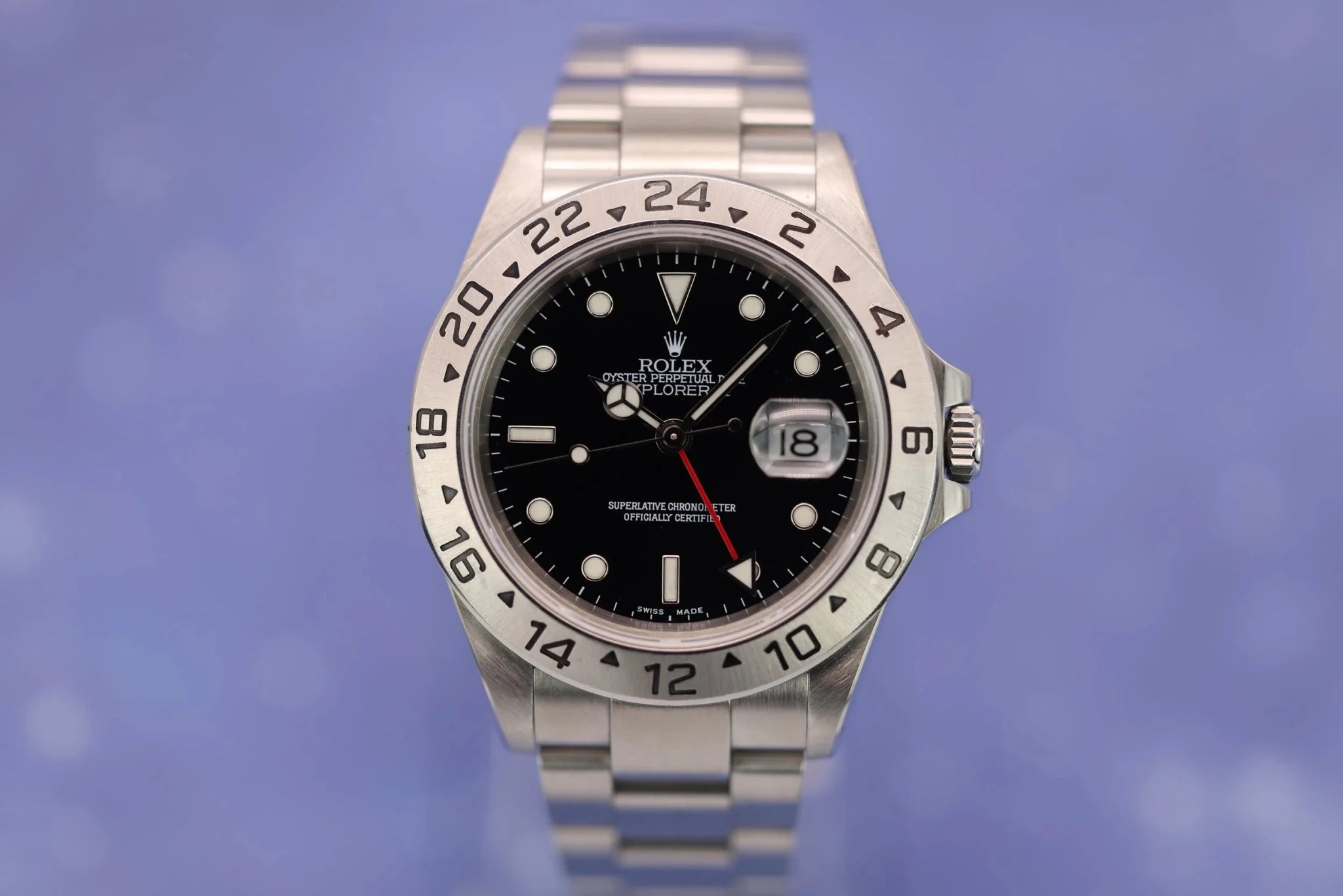 2002 Rolex Explorer II Ref. 16570 | Box and Papers - Sierra Time Co
