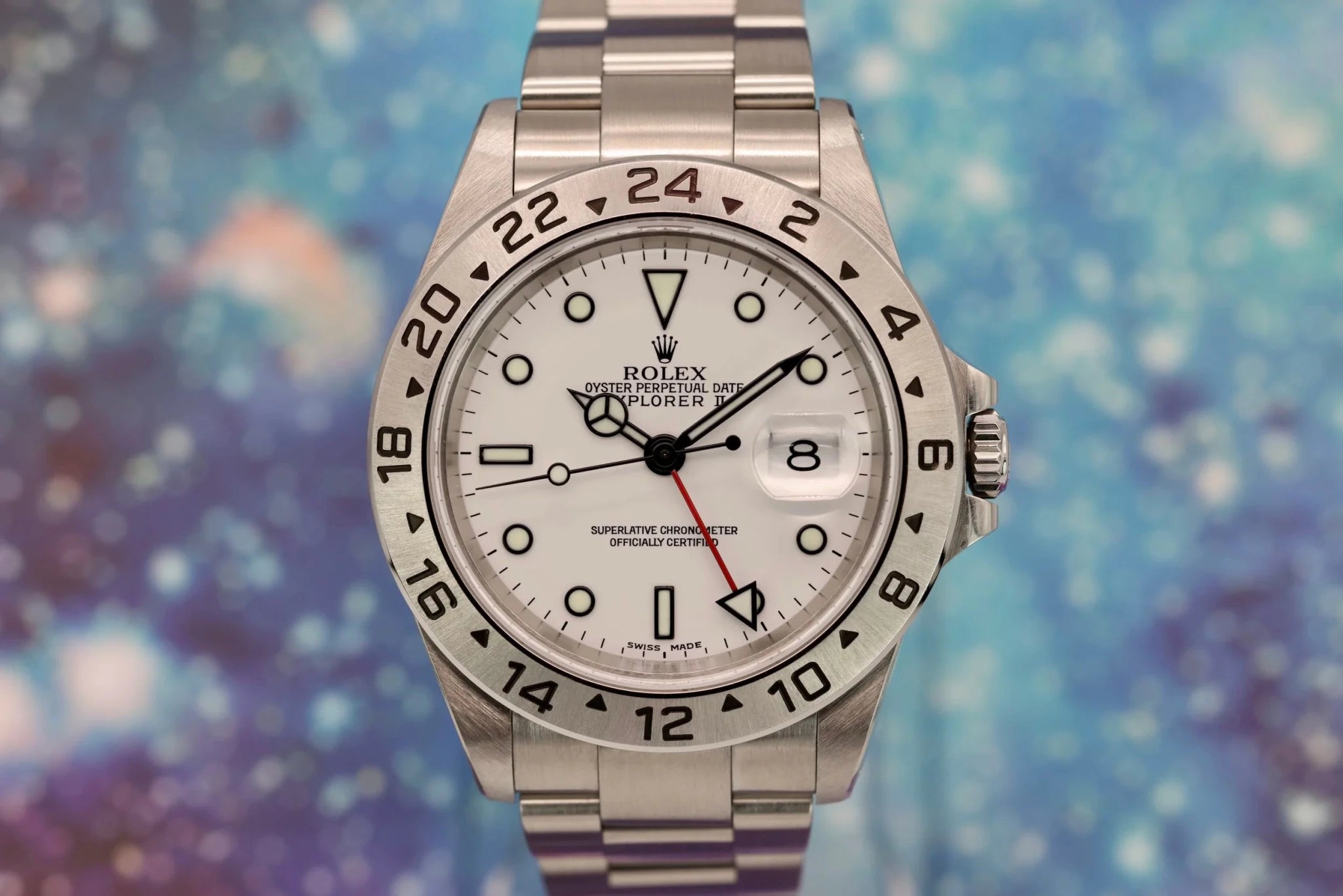 2002 Rolex Explorer II Ref. 16570 Polar | 2021 RSC Card - Sierra Time Co