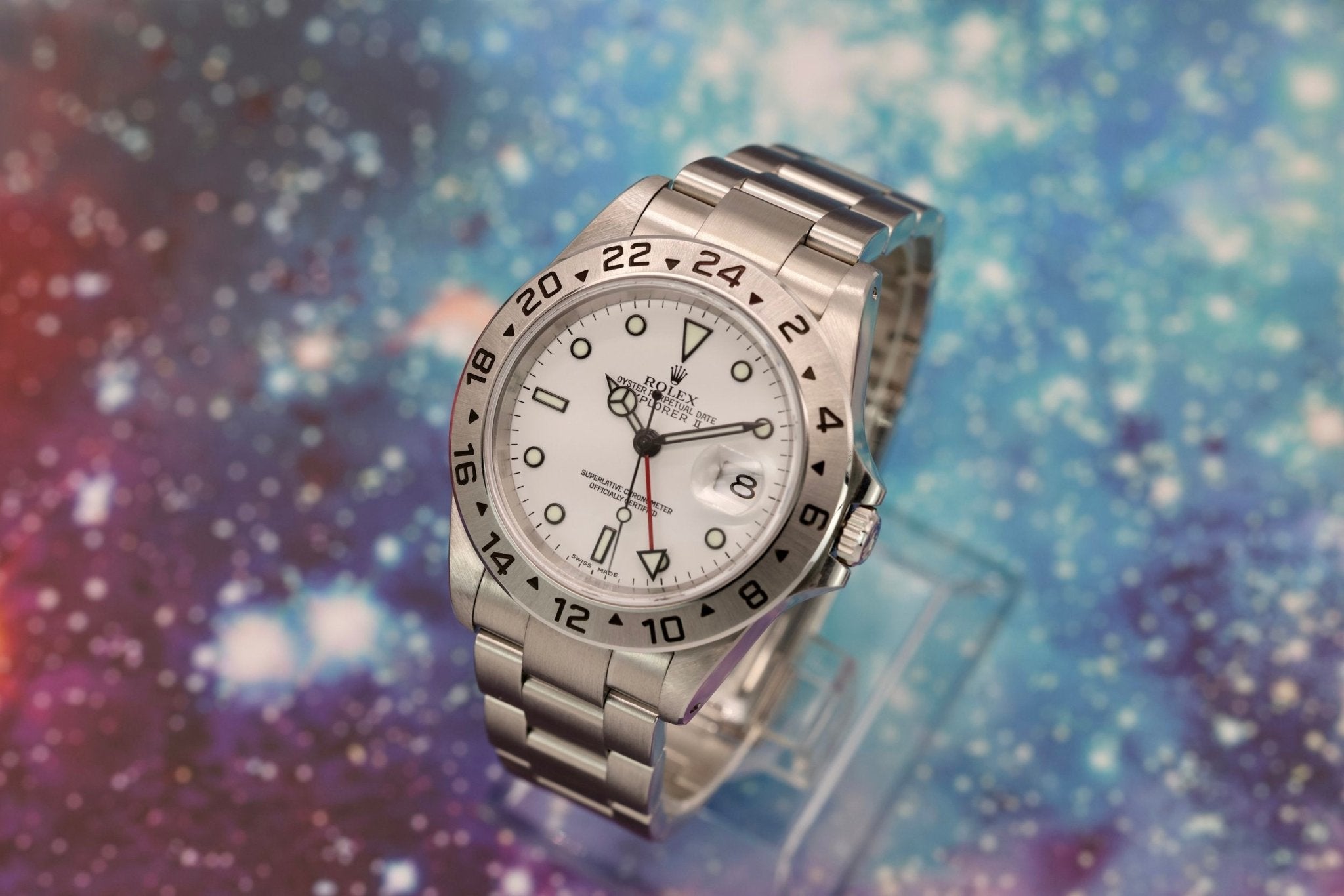 2002 Rolex Explorer II Ref. 16570 Polar | 2021 RSC Card - Sierra Time Co