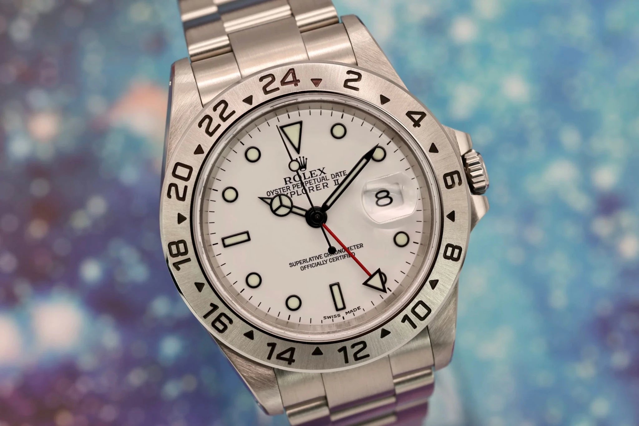 2002 Rolex Explorer II Ref. 16570 Polar | 2021 RSC Card - Sierra Time Co