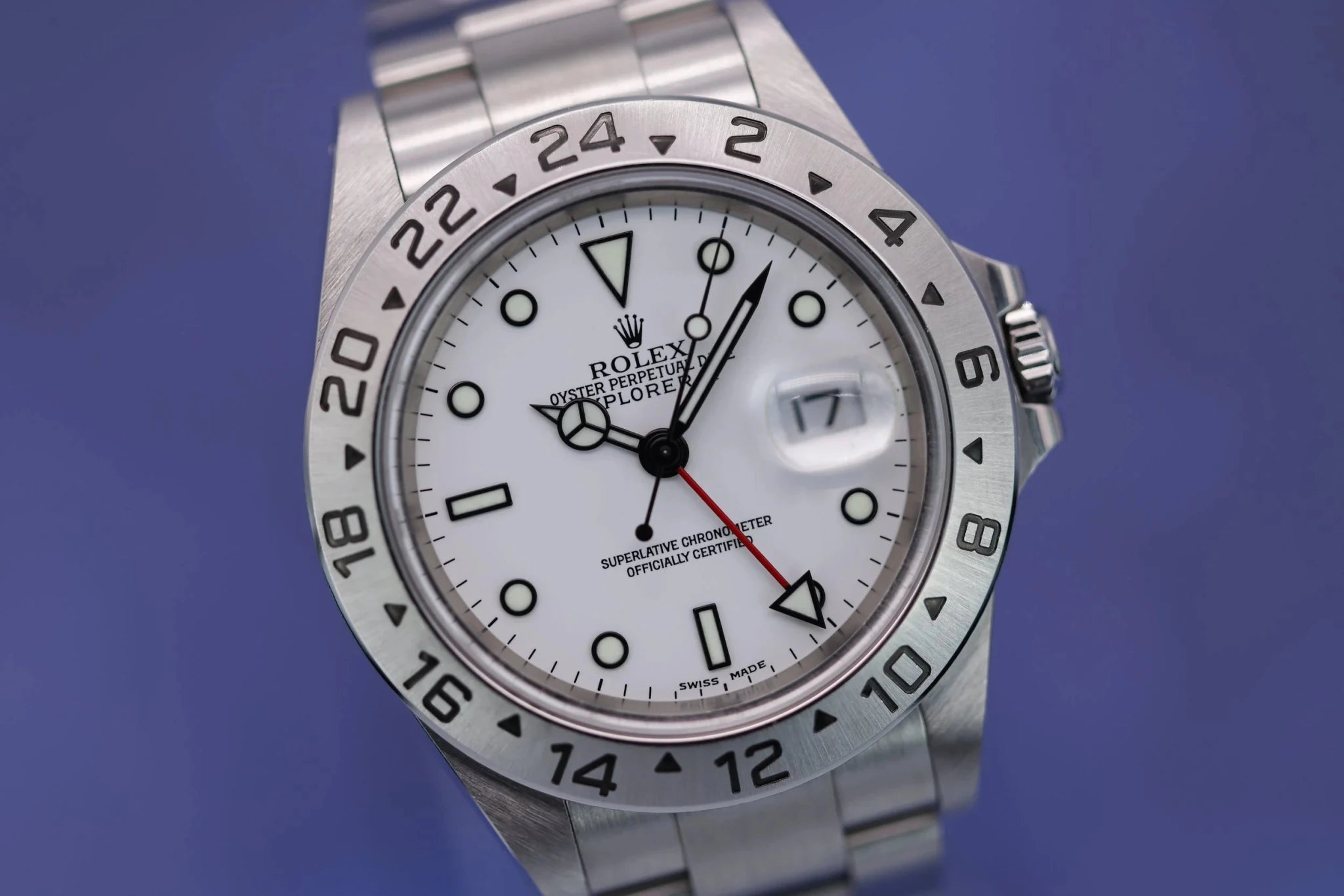 2002 Rolex Explorer II Ref. 16570 Polar - Sierra Time Co