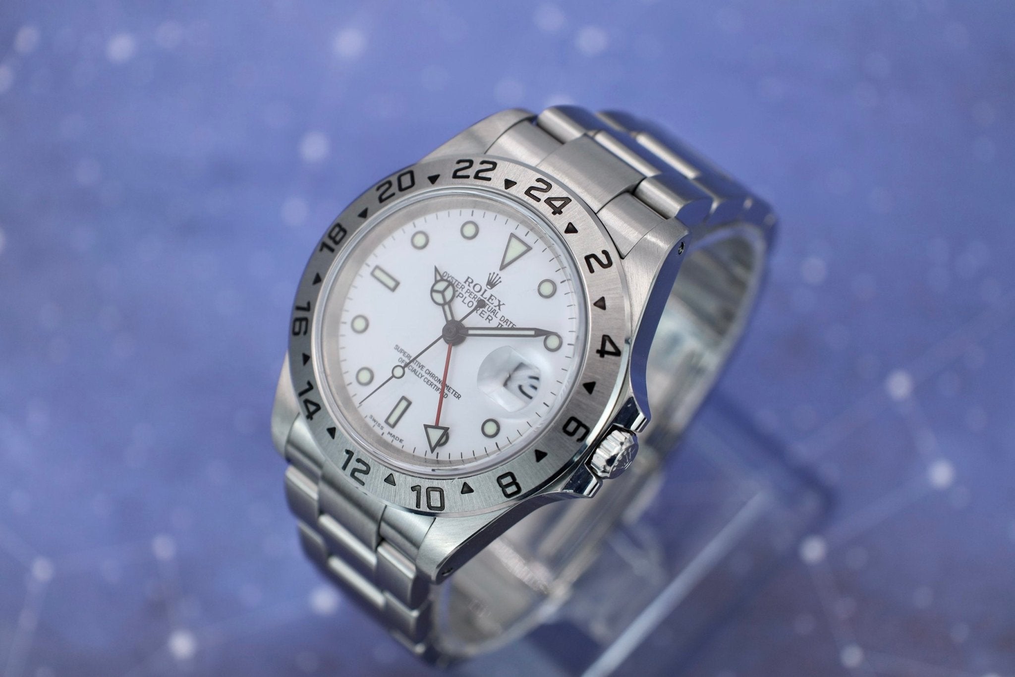 2002 Rolex Explorer II Ref. 16570 Polar | Box and Papers - Sierra Time Co