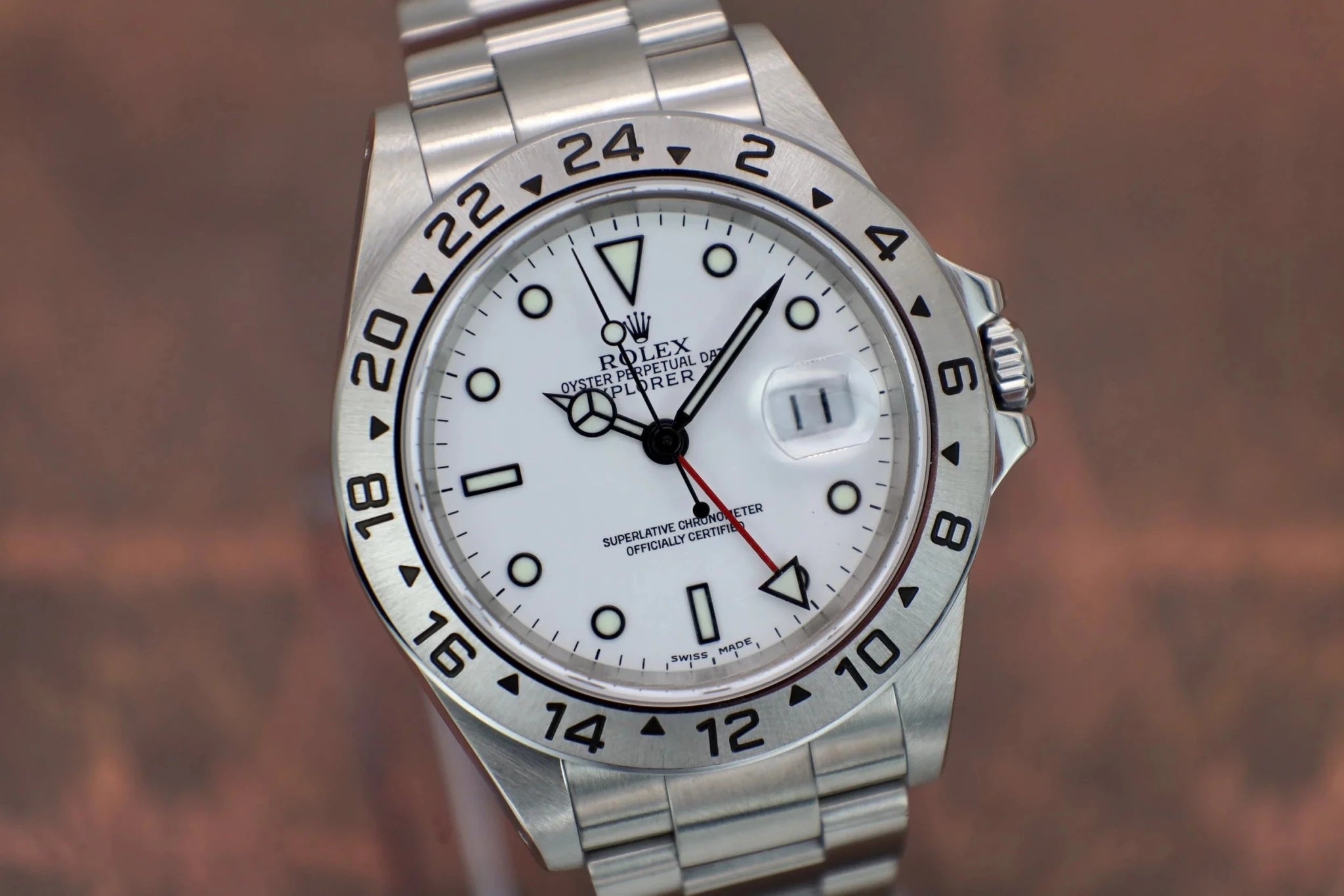 2002 Rolex Explorer II Ref. 16570 Polar | Papers - Sierra Time Co