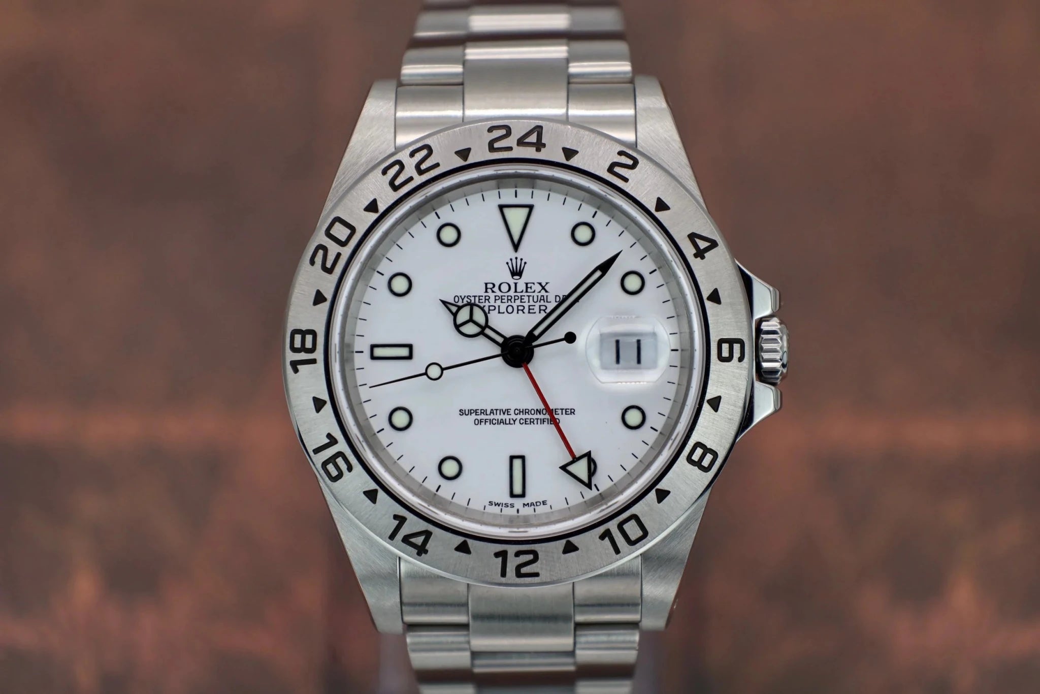 2002 Rolex Explorer II Ref. 16570 Polar | Papers - Sierra Time Co