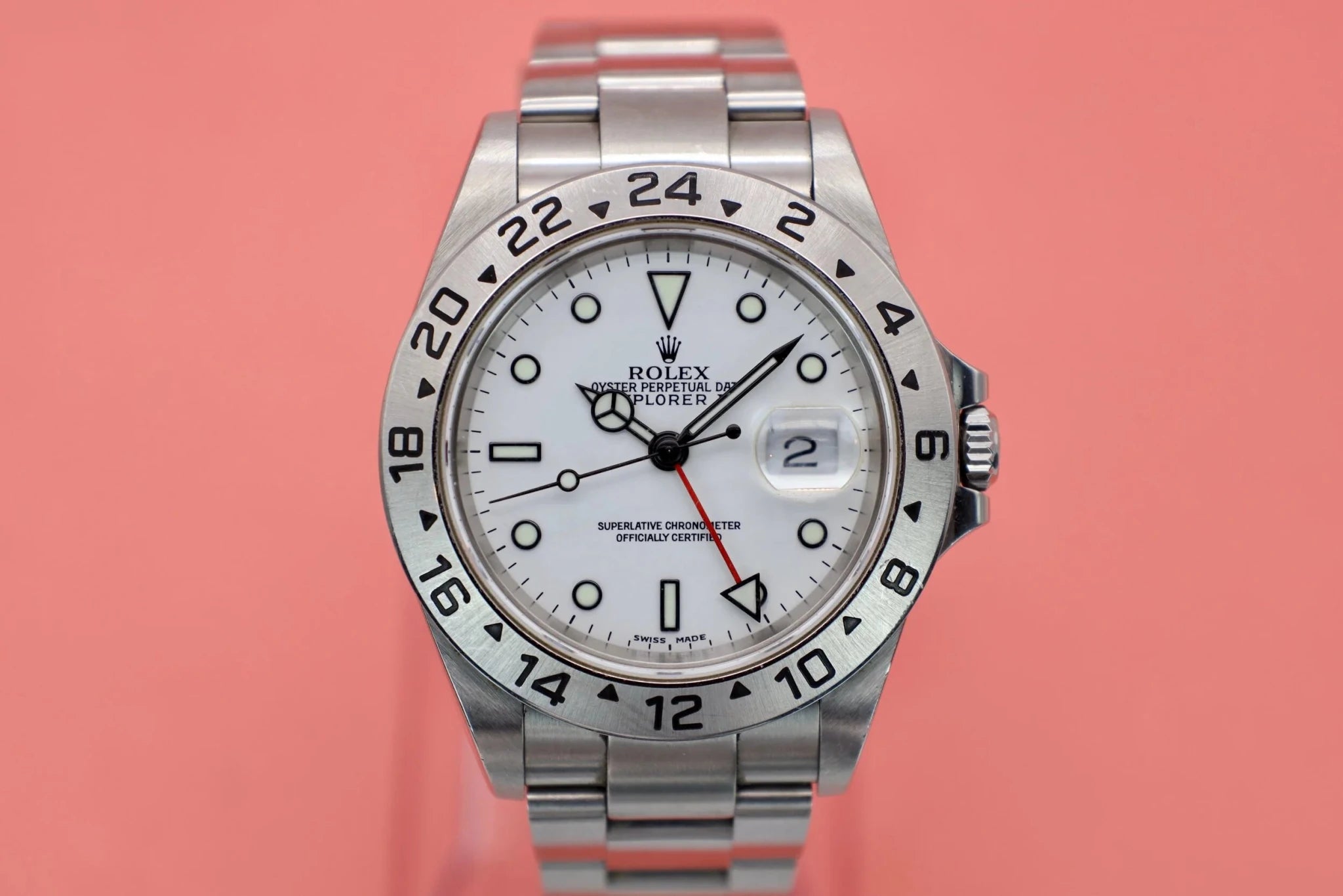 2002 Rolex Explorer II Ref. 16570 Polar | Papers and Hangtags - Sierra Time Co
