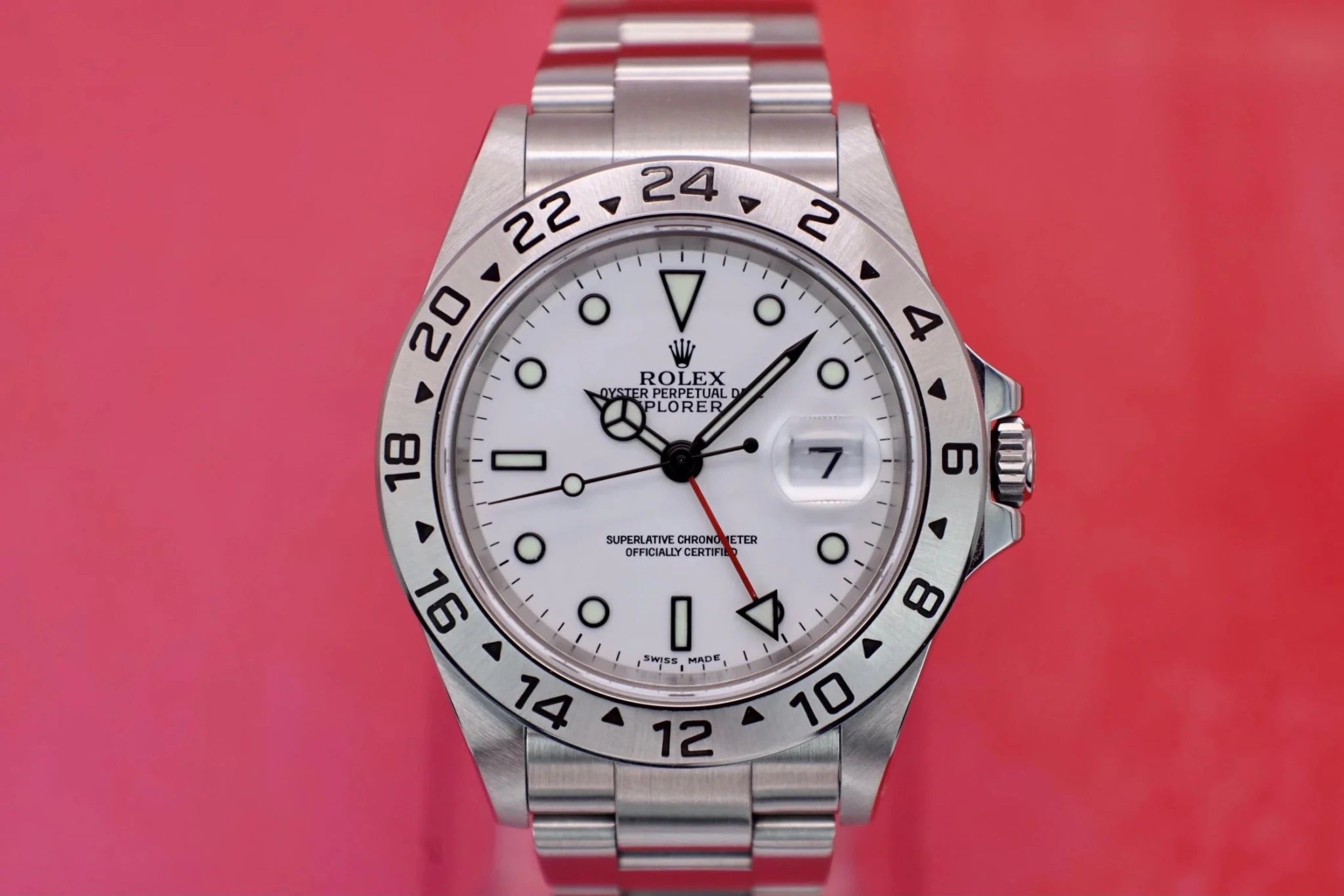 2002 Rolex Explorer II Ref. 16570 Polar | Papers and RSC Card - Sierra Time Co
