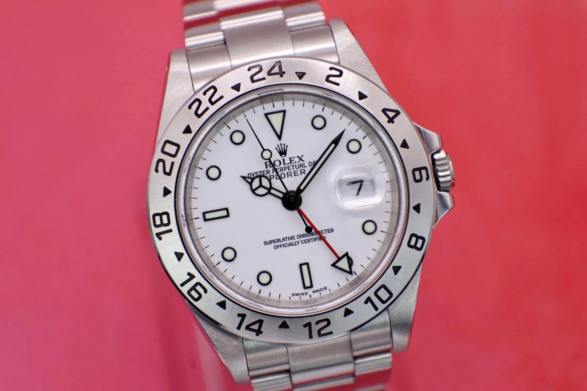2002 Rolex Explorer II Ref. 16570 Polar | Papers and RSC Card - Sierra Time Co