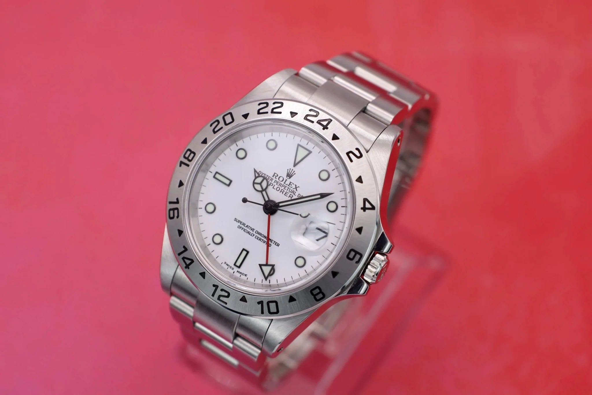 2002 Rolex Explorer II Ref. 16570 Polar | Papers and RSC Card - Sierra Time Co