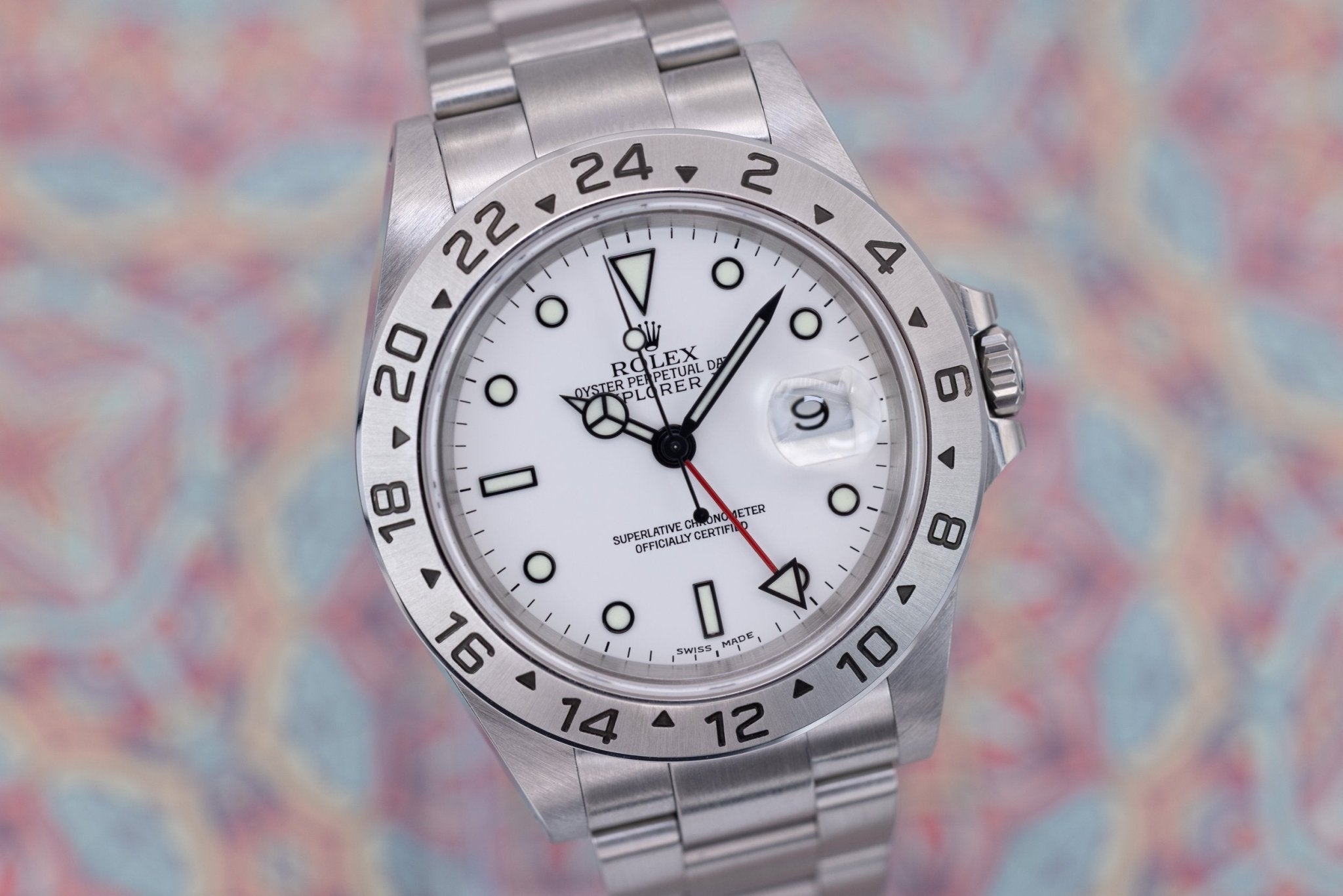 2002 Rolex Explorer II Ref. 16570 Polar | RSC Card | Box and Papers - Sierra Time Co