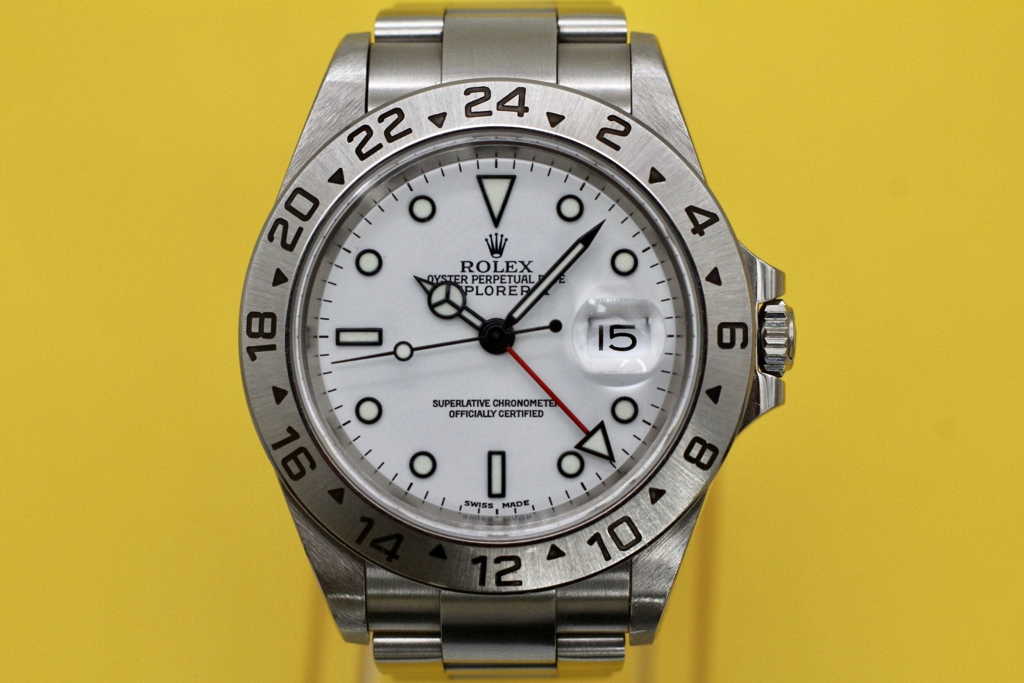 2002 Rolex Explorer ll Ref. 16570 | Polar - Sierra Time Co