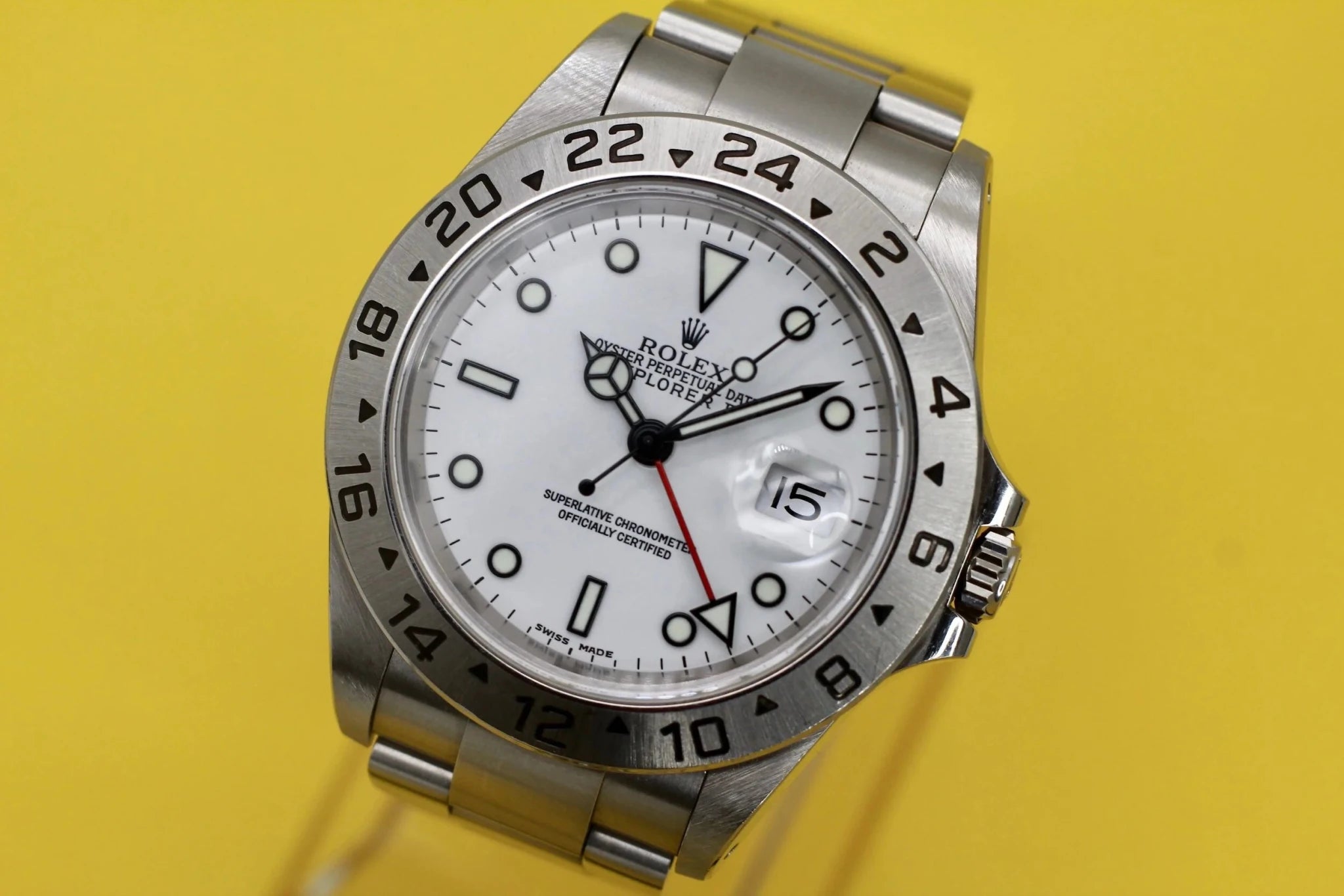 2002 Rolex Explorer ll Ref. 16570 | Polar - Sierra Time Co
