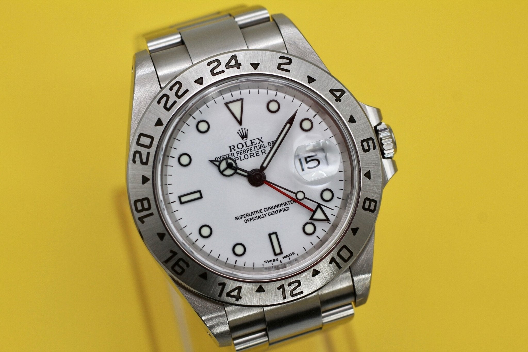 2002 Rolex Explorer ll Ref. 16570 | Polar - Sierra Time Co