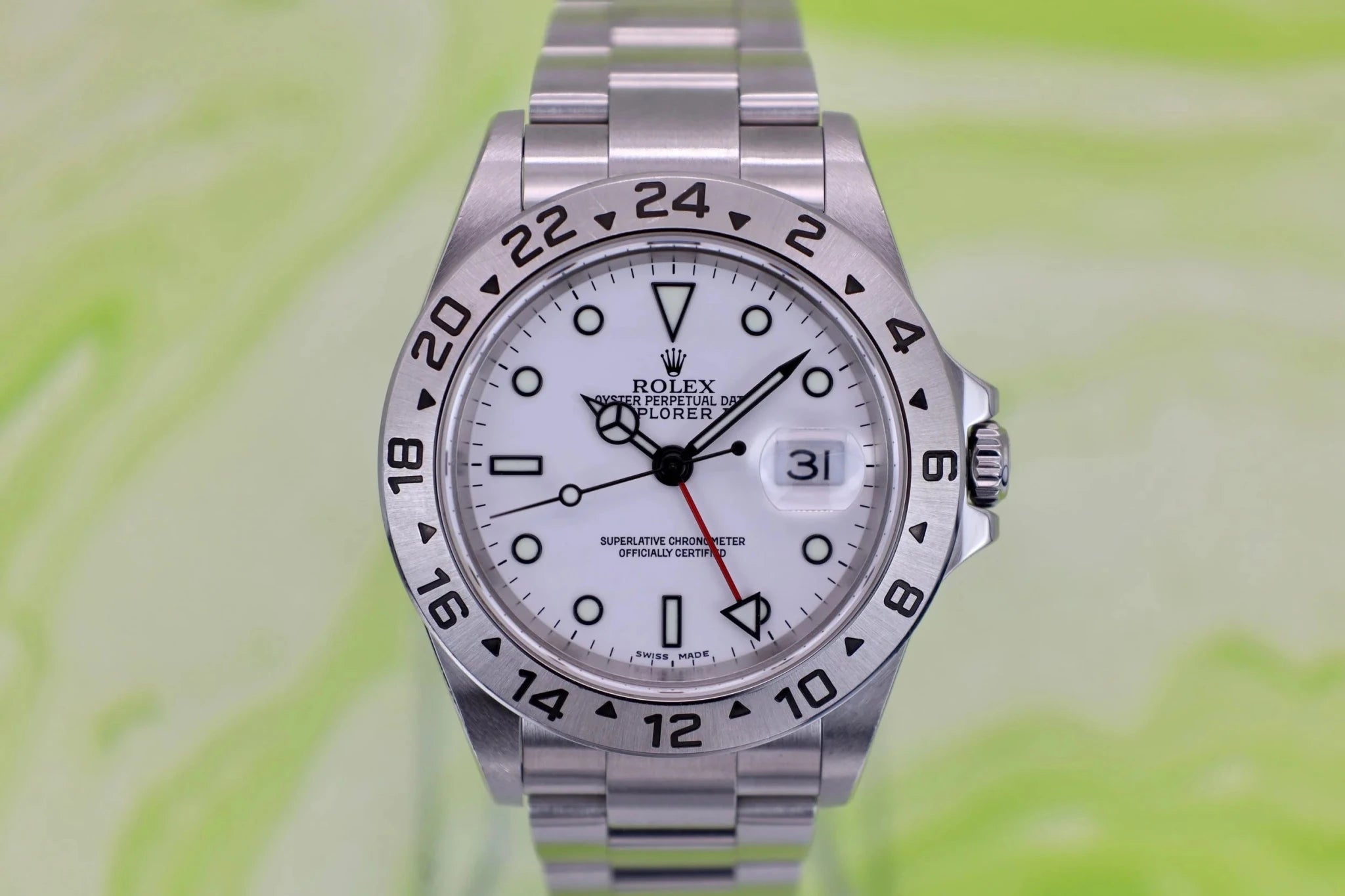2002 Rolex Explorer Ref. 16570 Polar | Unpolished - Sierra Time Co