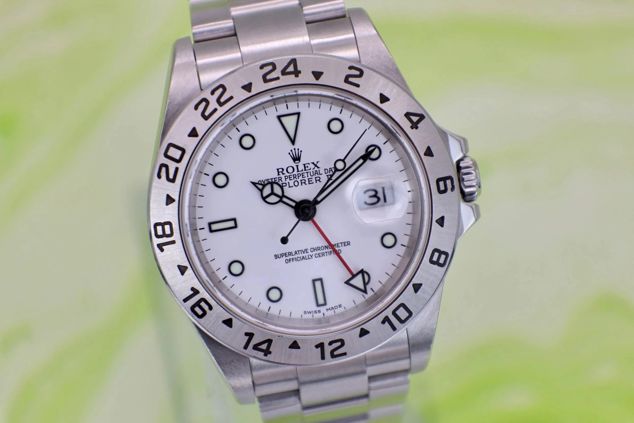 2002 Rolex Explorer Ref. 16570 Polar | Unpolished - Sierra Time Co