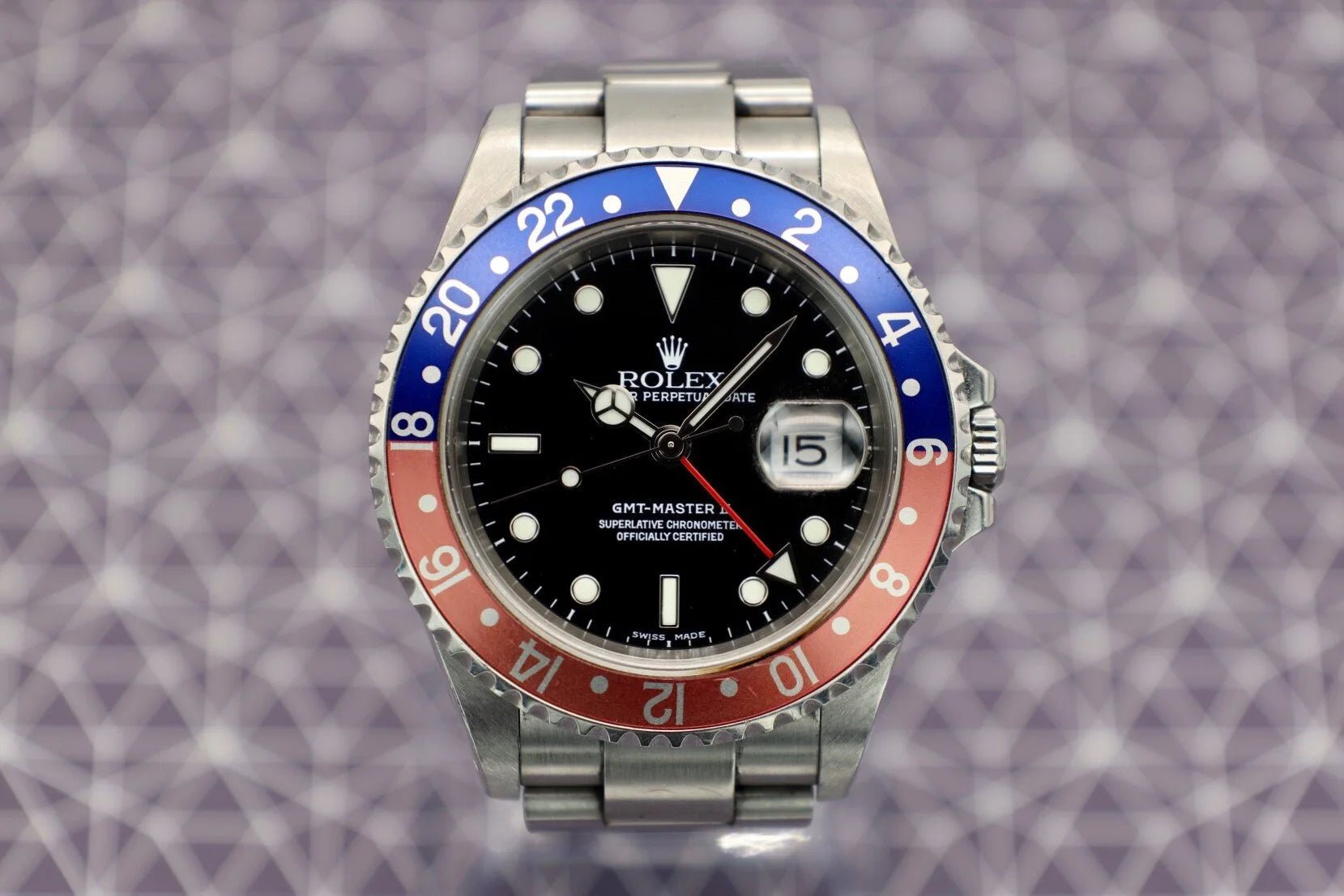 2002 Rolex GMT Master II Ref. 16710 | Faded Pepsi - Sierra Time Co