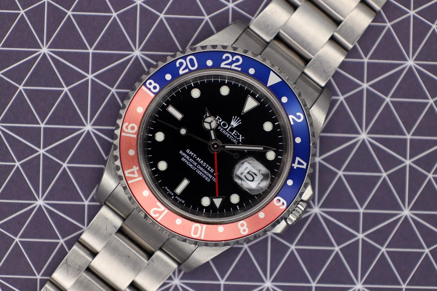 2002 Rolex GMT Master II Ref. 16710 | Faded Pepsi - Sierra Time Co