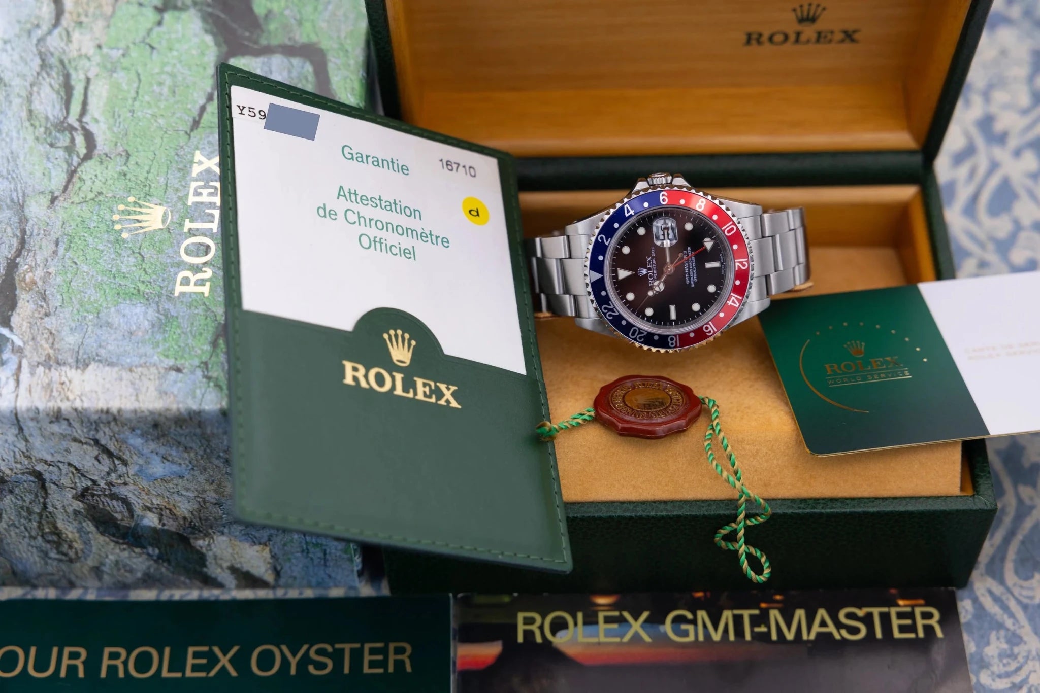 2002 Rolex GMT Master II Ref. 16710 Pepsi | Box and Papers | 2025 RSC Card - Sierra Time Co