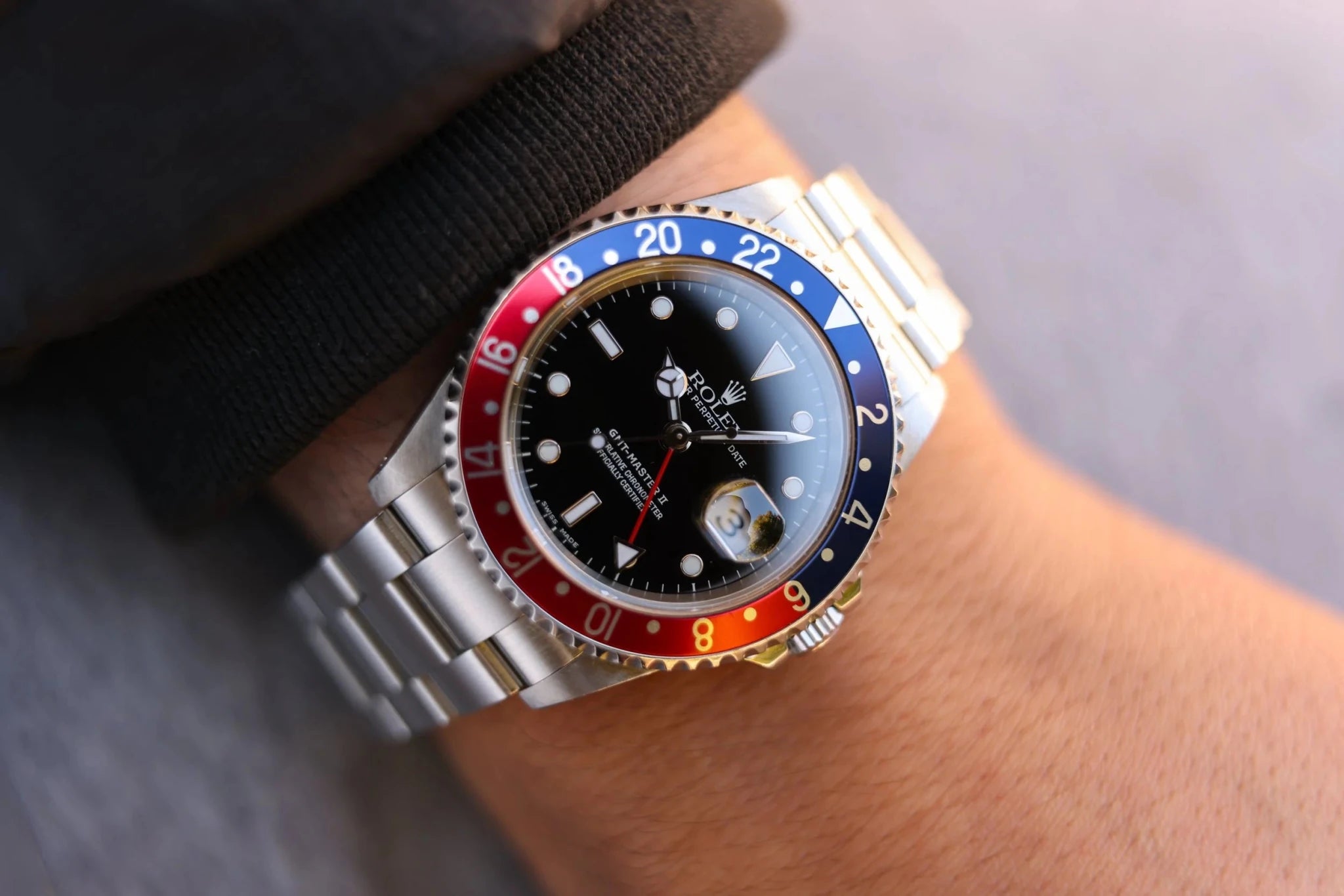 2002 Rolex GMT Master II Ref. 16710 Pepsi | Box and Papers - Sierra Time Co