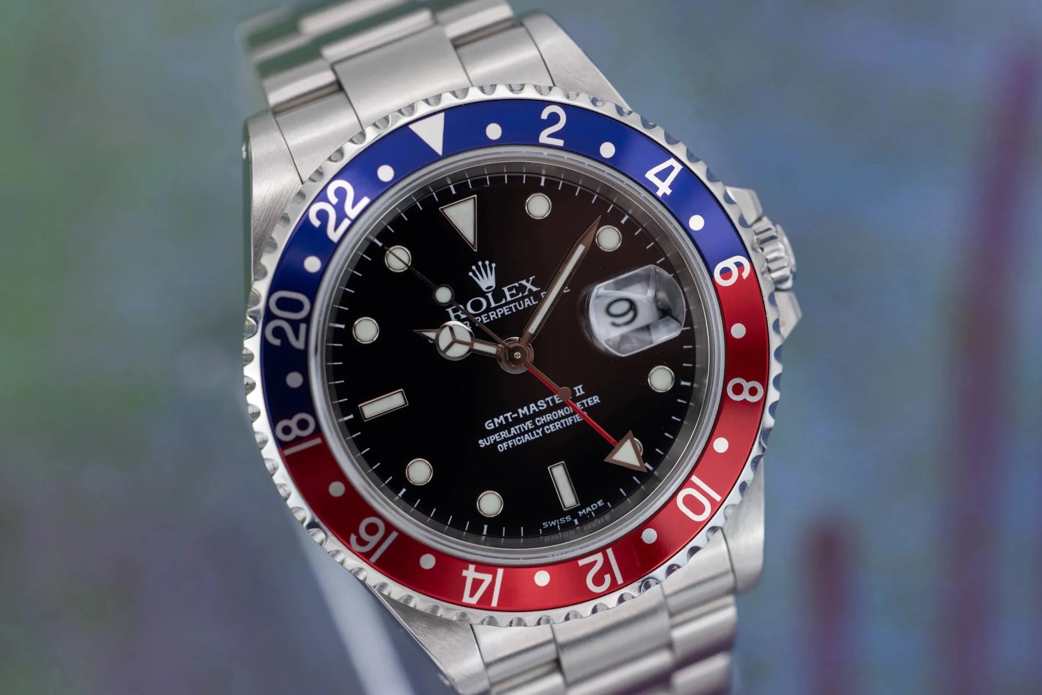 2002 Rolex GMT Master II Ref. 16710 Pepsi | Serviced - Sierra Time Co
