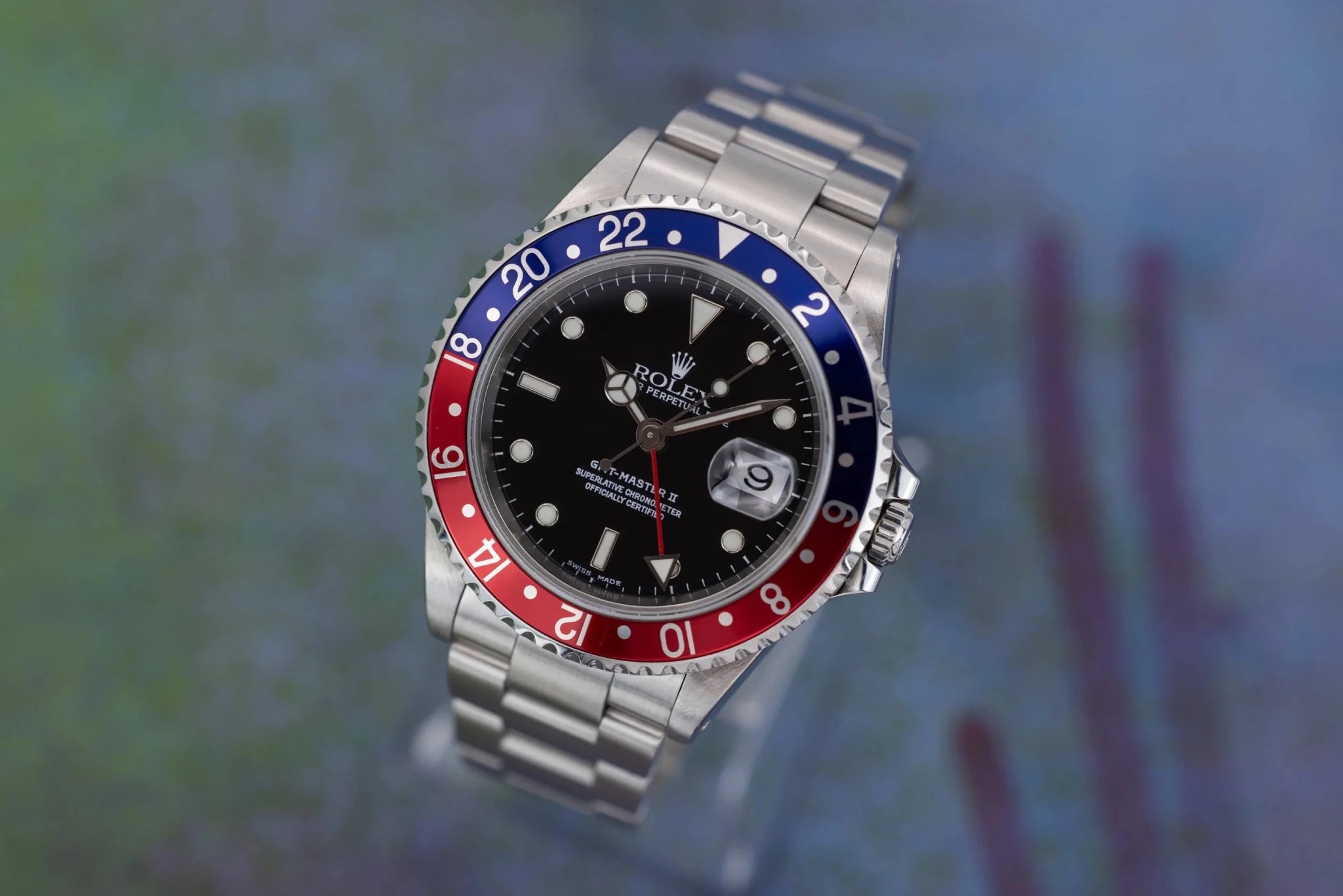 2002 Rolex GMT Master II Ref. 16710 Pepsi | Serviced - Sierra Time Co