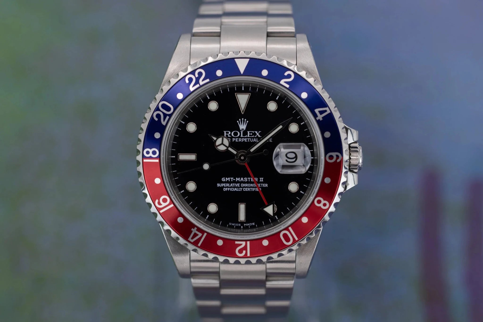 2002 Rolex GMT Master II Ref. 16710 Pepsi | Serviced - Sierra Time Co