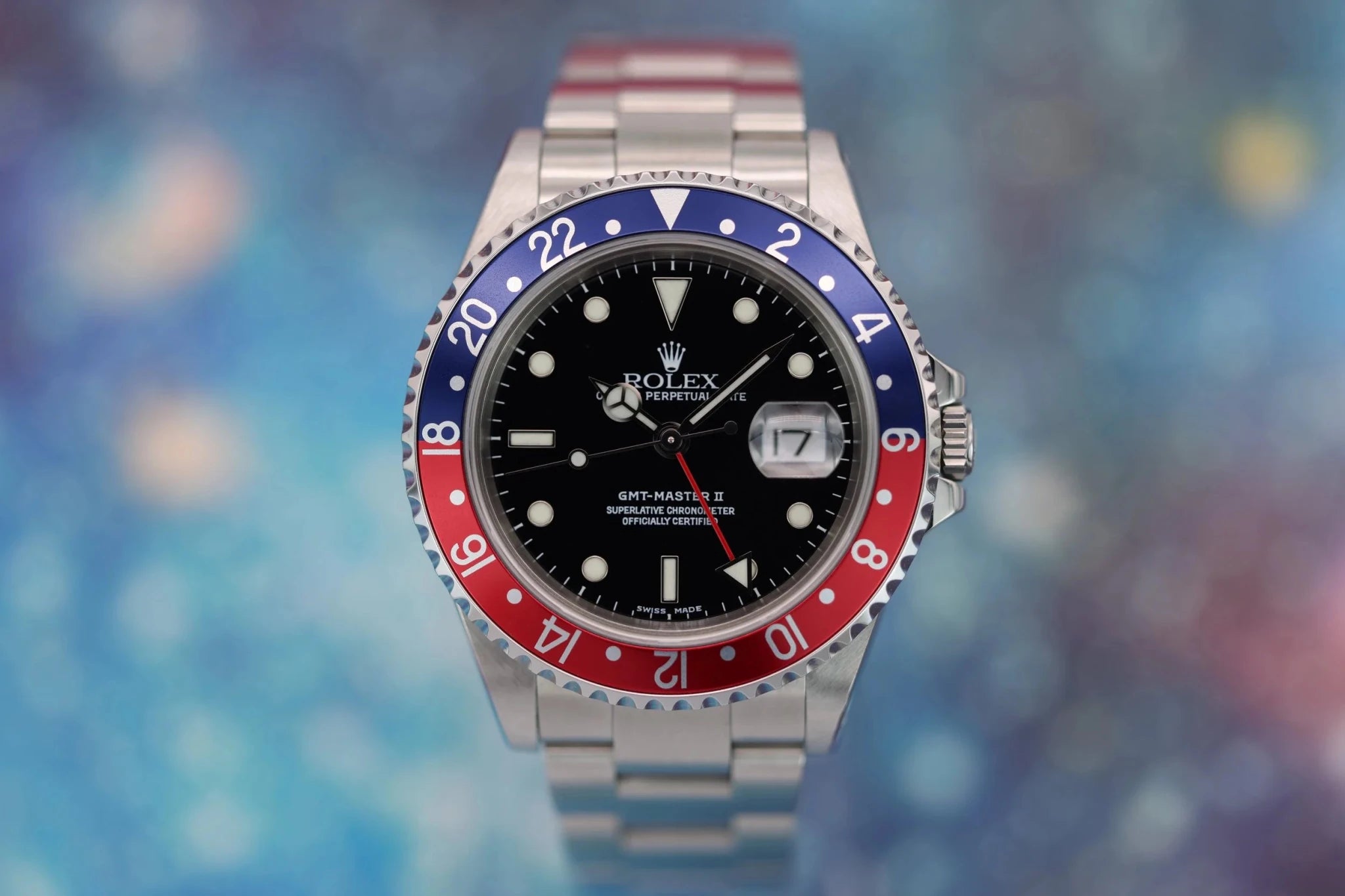 2002 Rolex GMT Master II Ref. 16710 Pepsi | Serviced | Box and Papers - Sierra Time Co