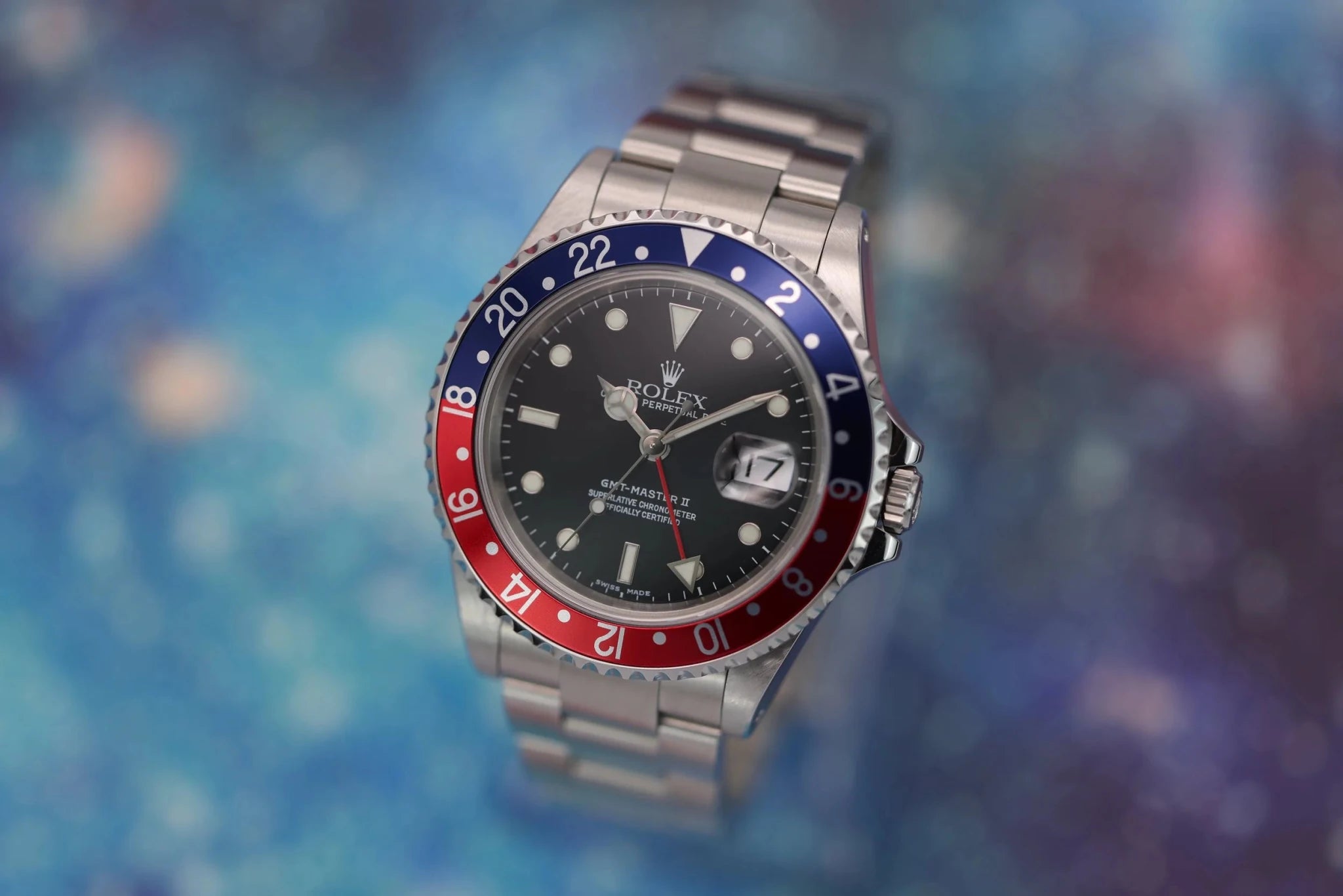 2002 Rolex GMT Master II Ref. 16710 Pepsi | Serviced | Box and Papers - Sierra Time Co