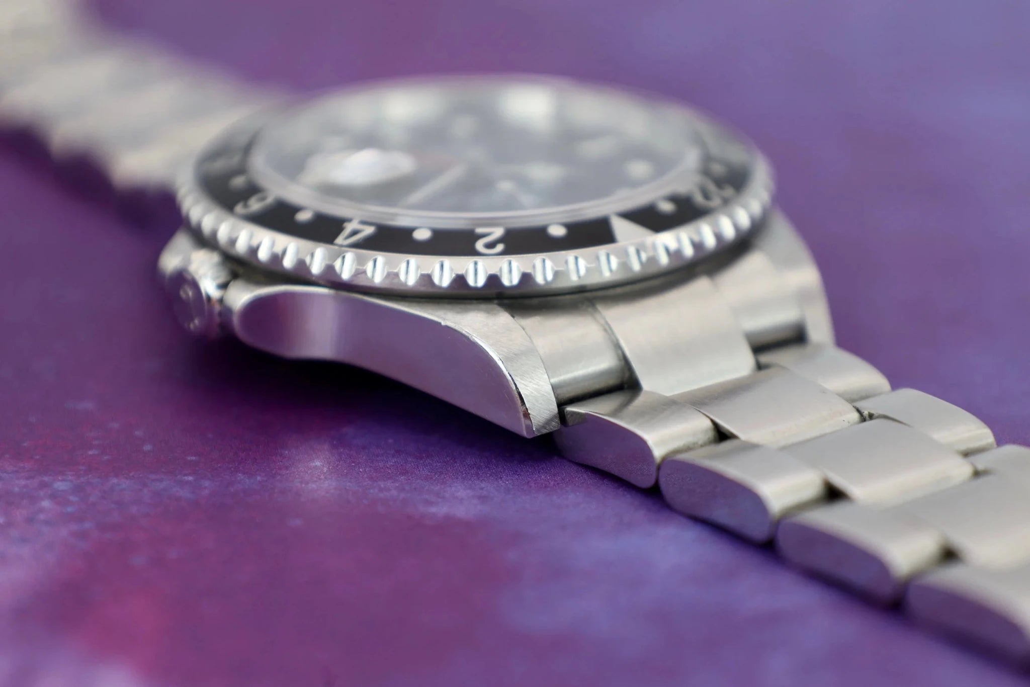 2002 Rolex GMT Master II Ref. 16710 | Unpolished | Papers - Sierra Time Co