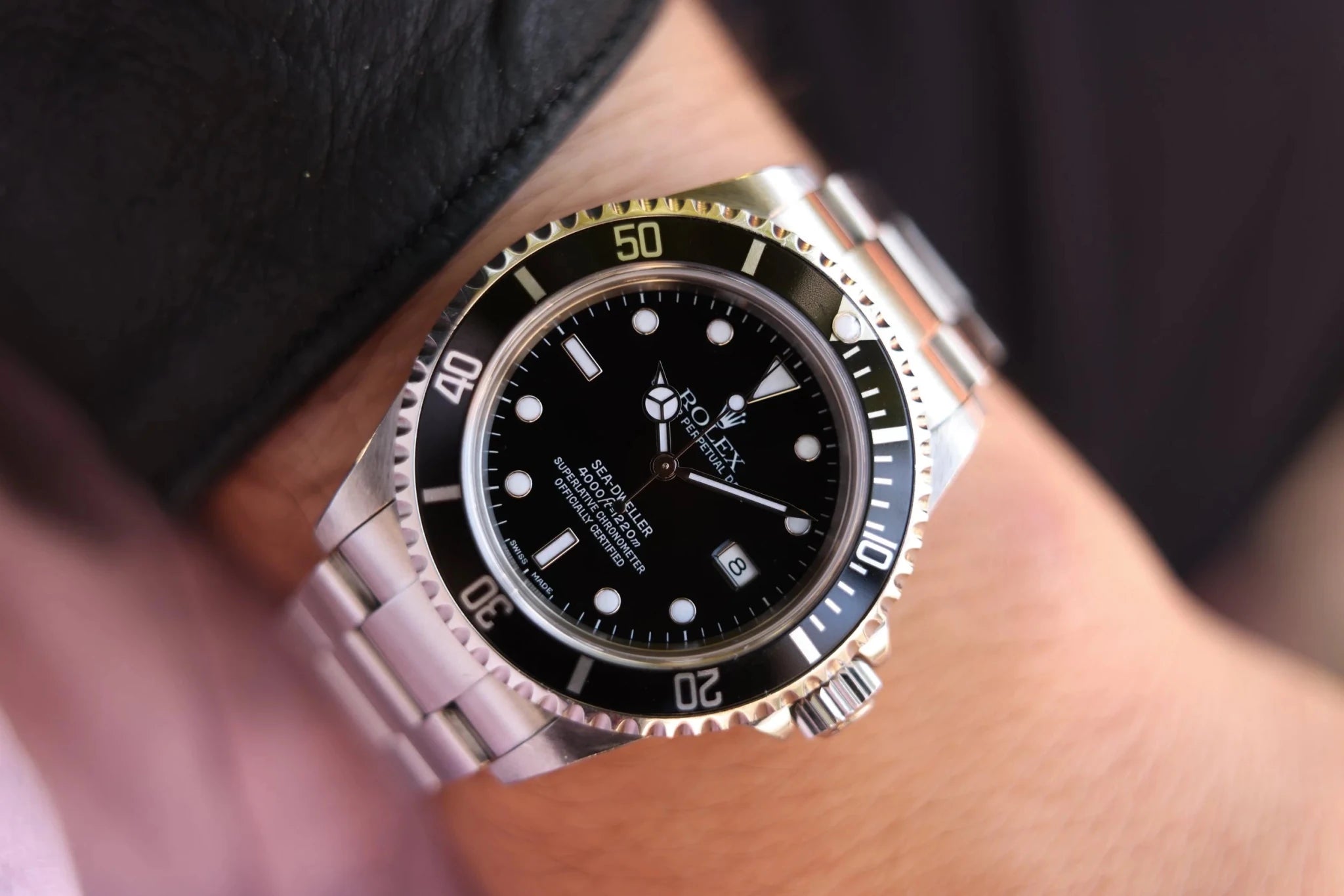 2002 Rolex Sea-Dweller Ref. 16600 | Box and Papers - Sierra Time Co