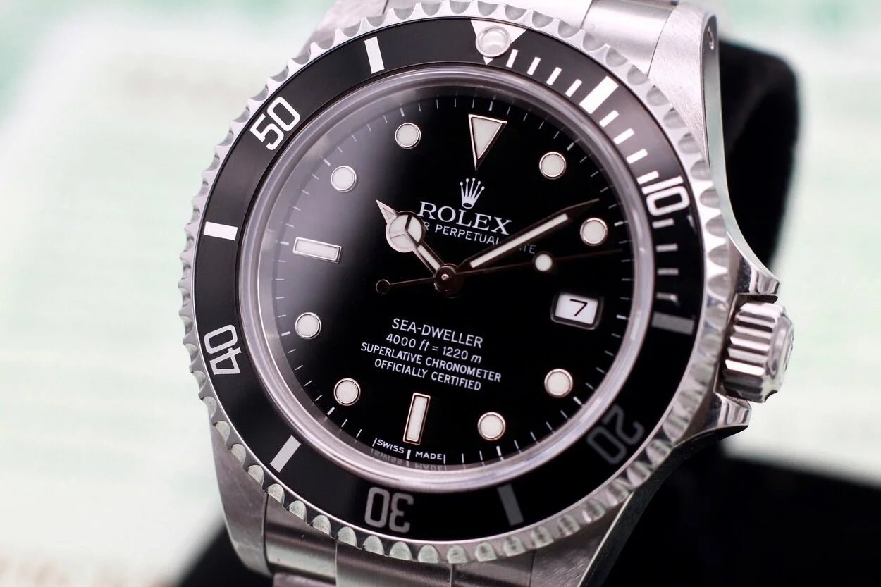 2002 Rolex Sea Dweller Ref. 16600 with Box and Papers - Sierra Time Co