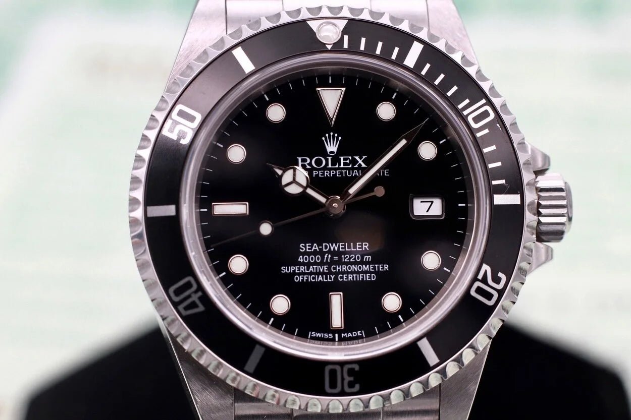2002 Rolex Sea Dweller Ref. 16600 with Box and Papers - Sierra Time Co