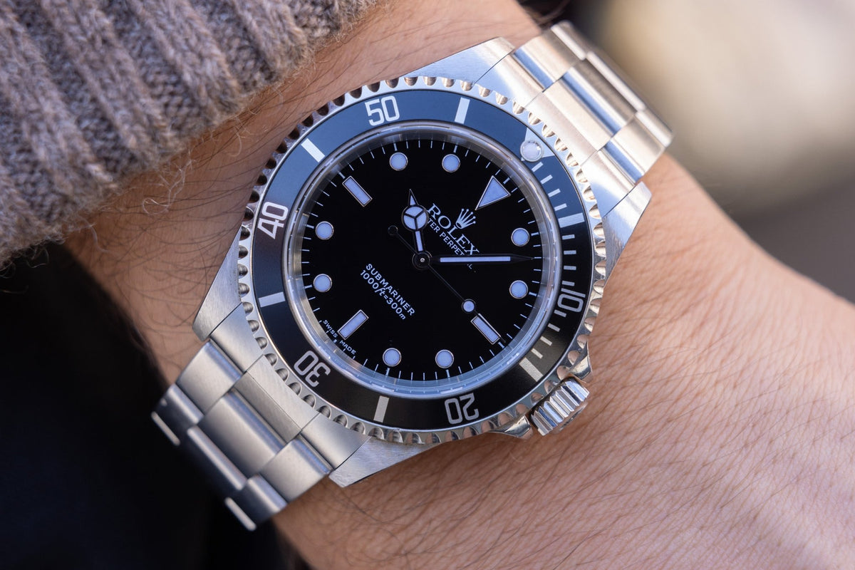 2002 Rolex Submariner Ref. 14060m | Two-Liner - Sierra Time Co