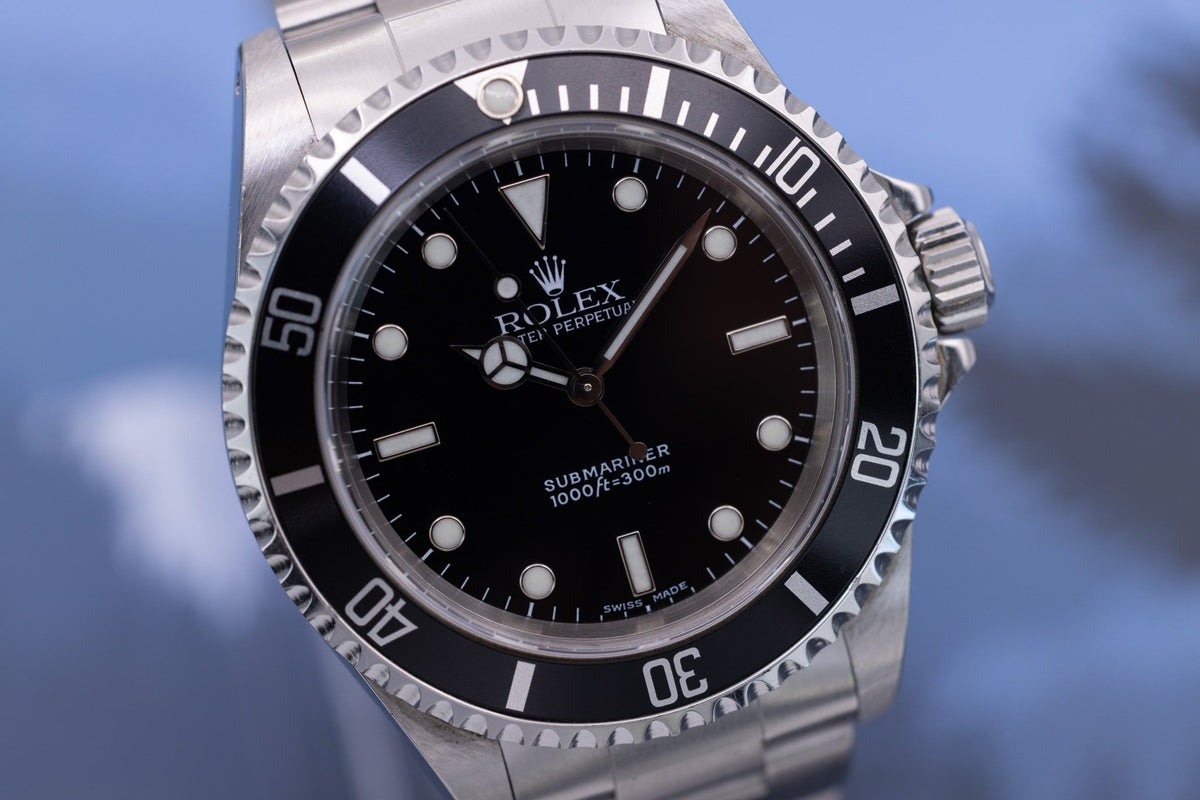 2002 Rolex Submariner Ref. 14060m | Two-Liner - Sierra Time Co