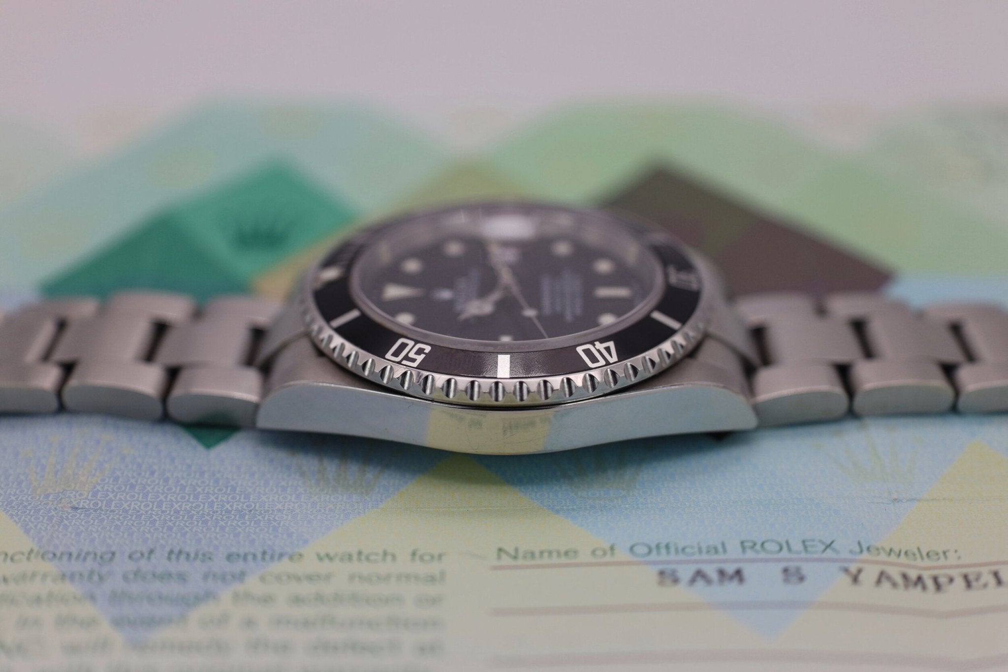 2002 Rolex Submariner Ref. 16610 | Box and Papers - Sierra Time Co