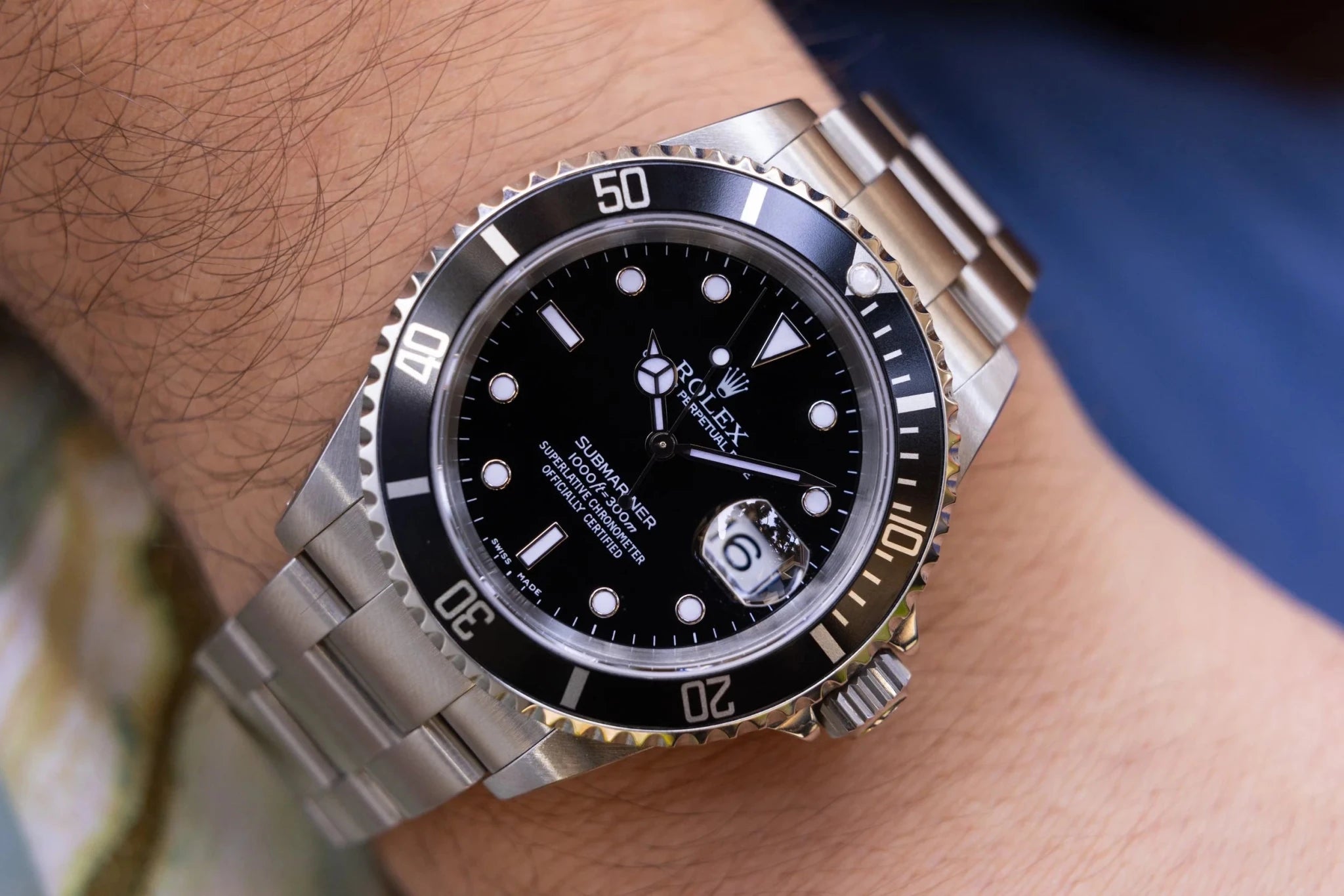 2002 Rolex Submariner Ref. 16610 | Full Set - Sierra Time Co
