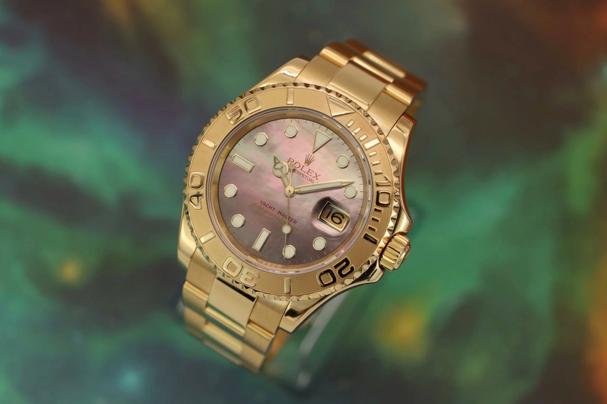 2002 Rolex Yacht-Master Ref. 16628 | Tahitian MOP - Sierra Time Co