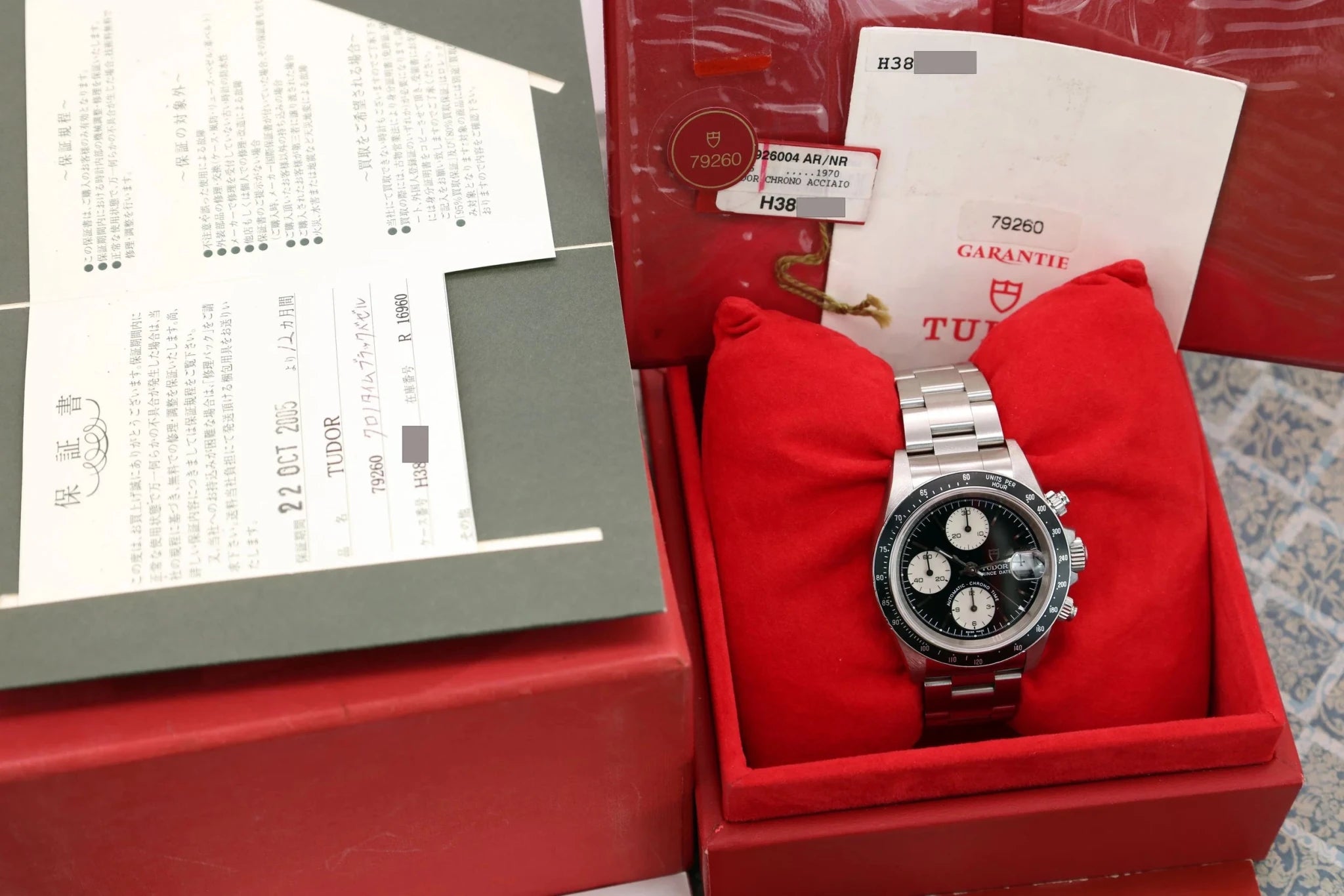 2002 Tudor Prince Chrono Ref. 79260 | Box and Papers - Sierra Time Co