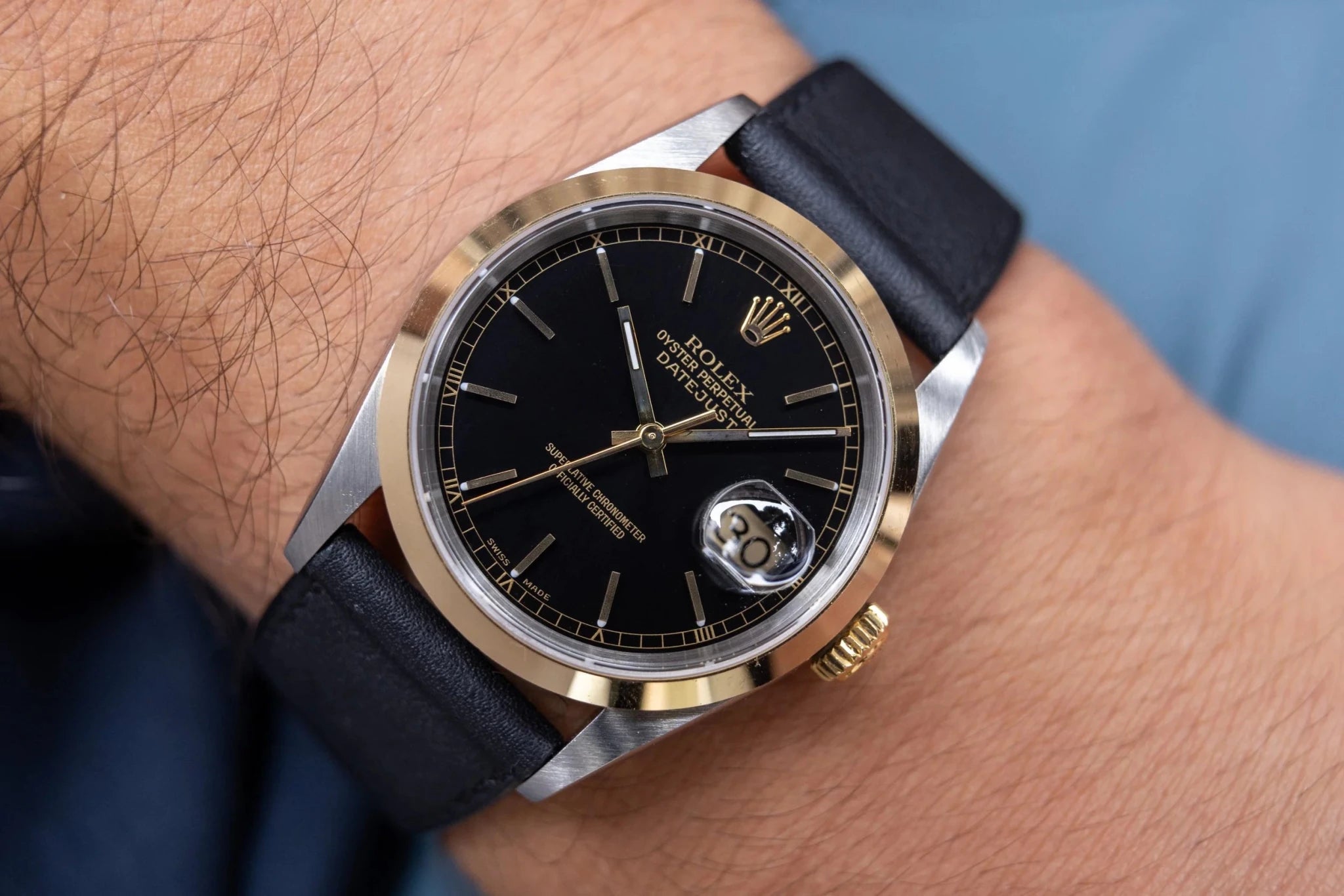 2003 Rolex Datejust Ref. 16203 | Two-Tone | Box and Papers - Sierra Time Co