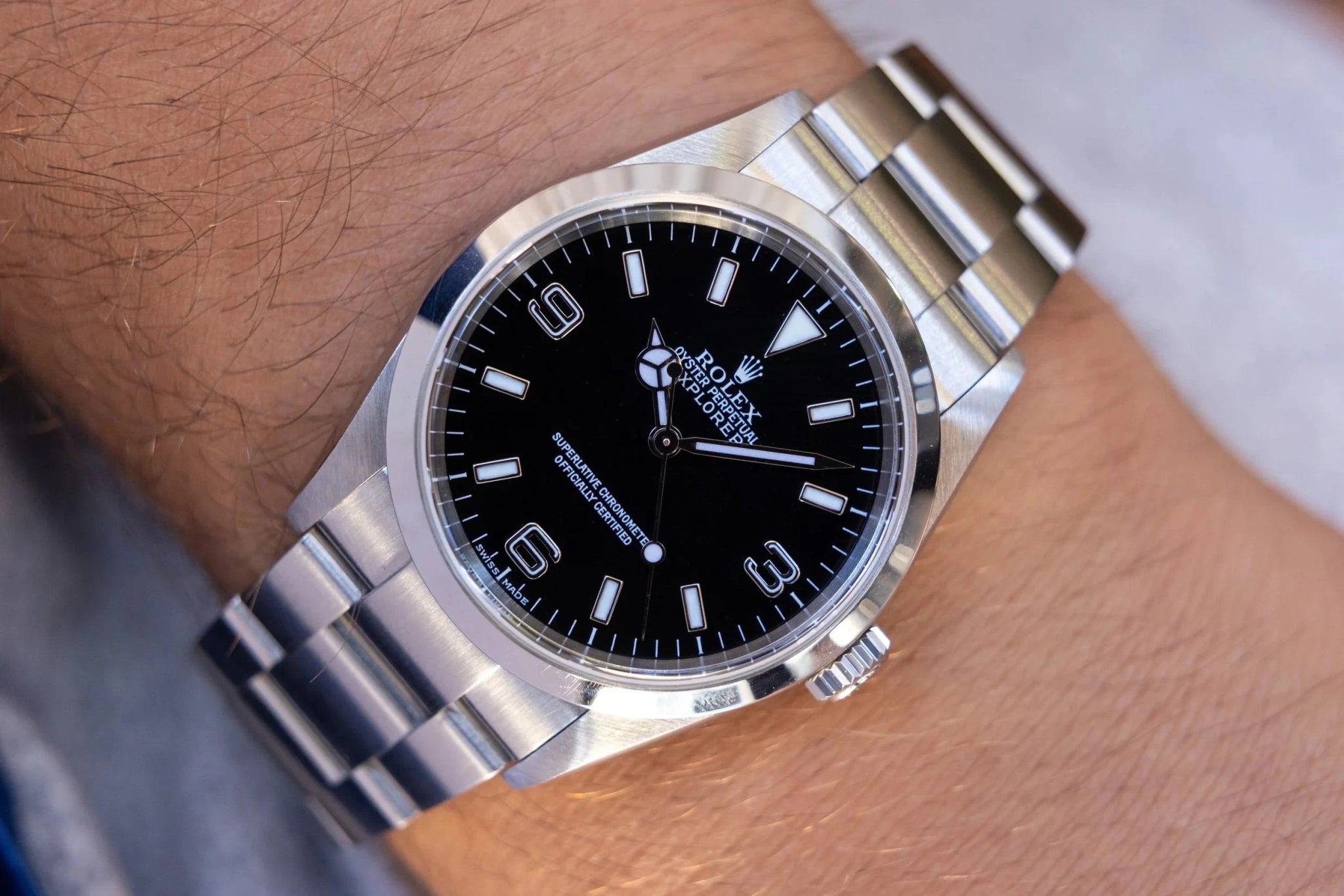 2003 Rolex Explorer I Ref. 114270 - Sierra Time Co