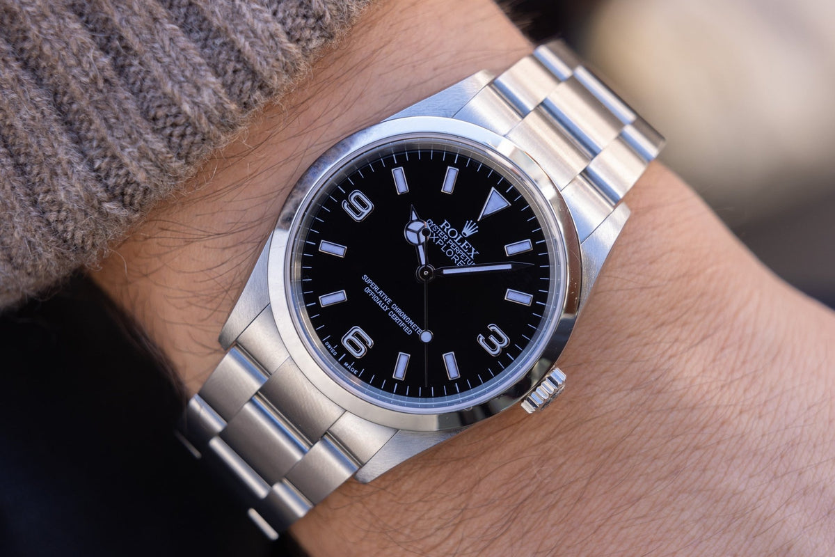 2003 Rolex Explorer I Ref. 114270 | Box and Papers - Sierra Time Co