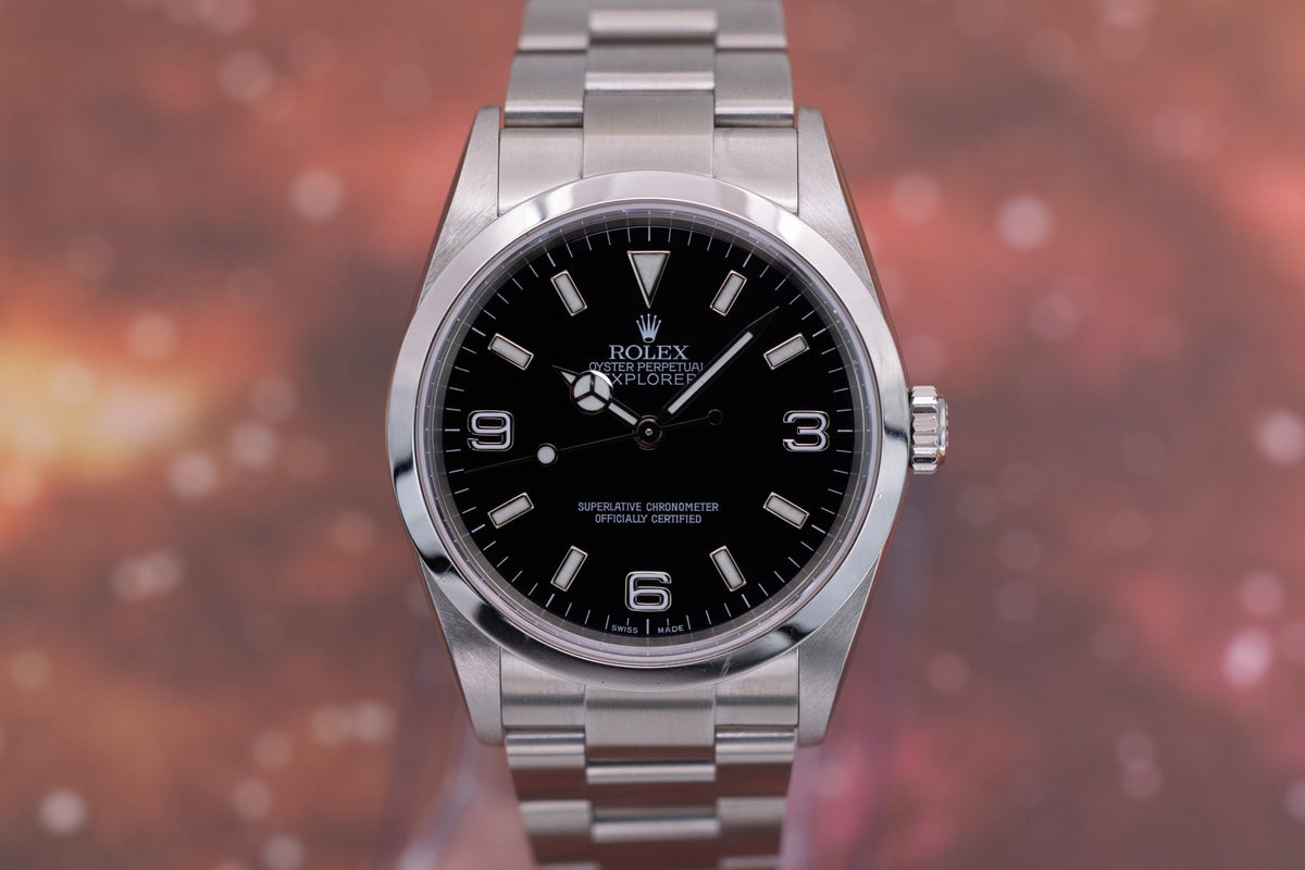 2003 Rolex Explorer I Ref. 114270 | Box and Papers - Sierra Time Co