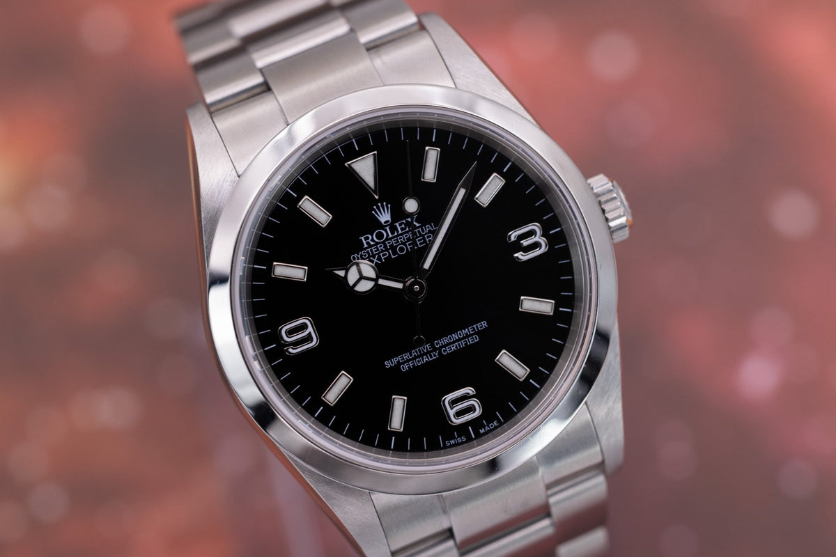 2003 Rolex Explorer I Ref. 114270 | Box and Papers - Sierra Time Co