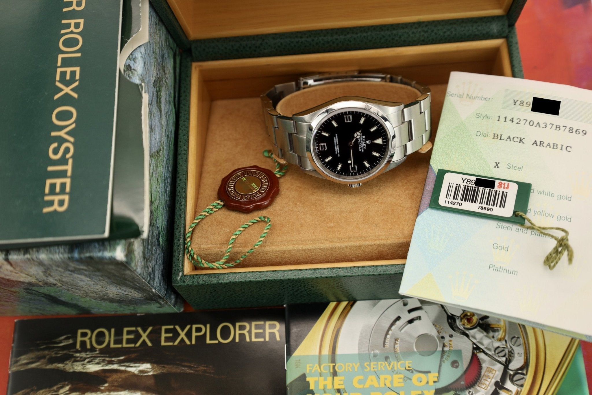 2003 Rolex Explorer I Ref. 114270 | Box and Papers - Sierra Time Co